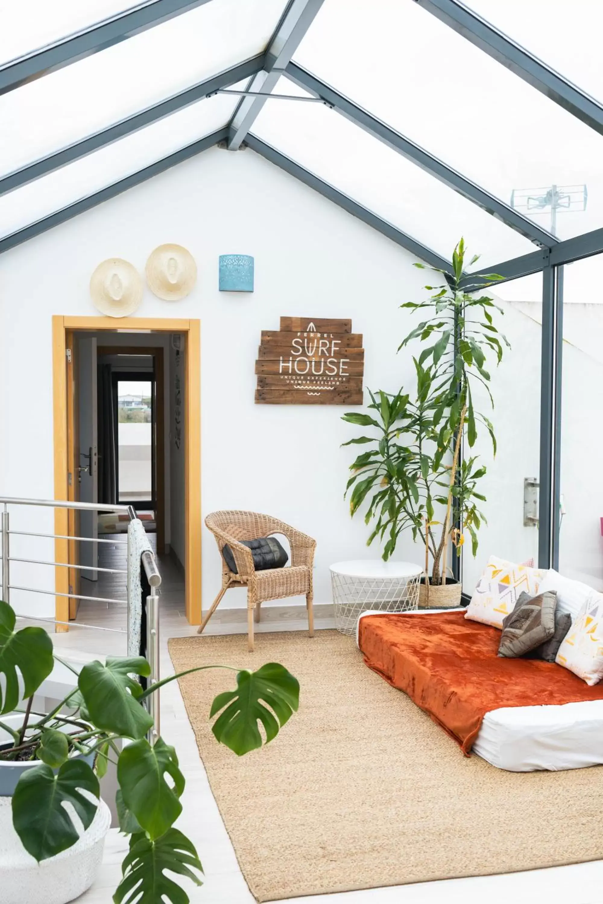 Balcony/Terrace, Seating Area in Ferrel Surf House