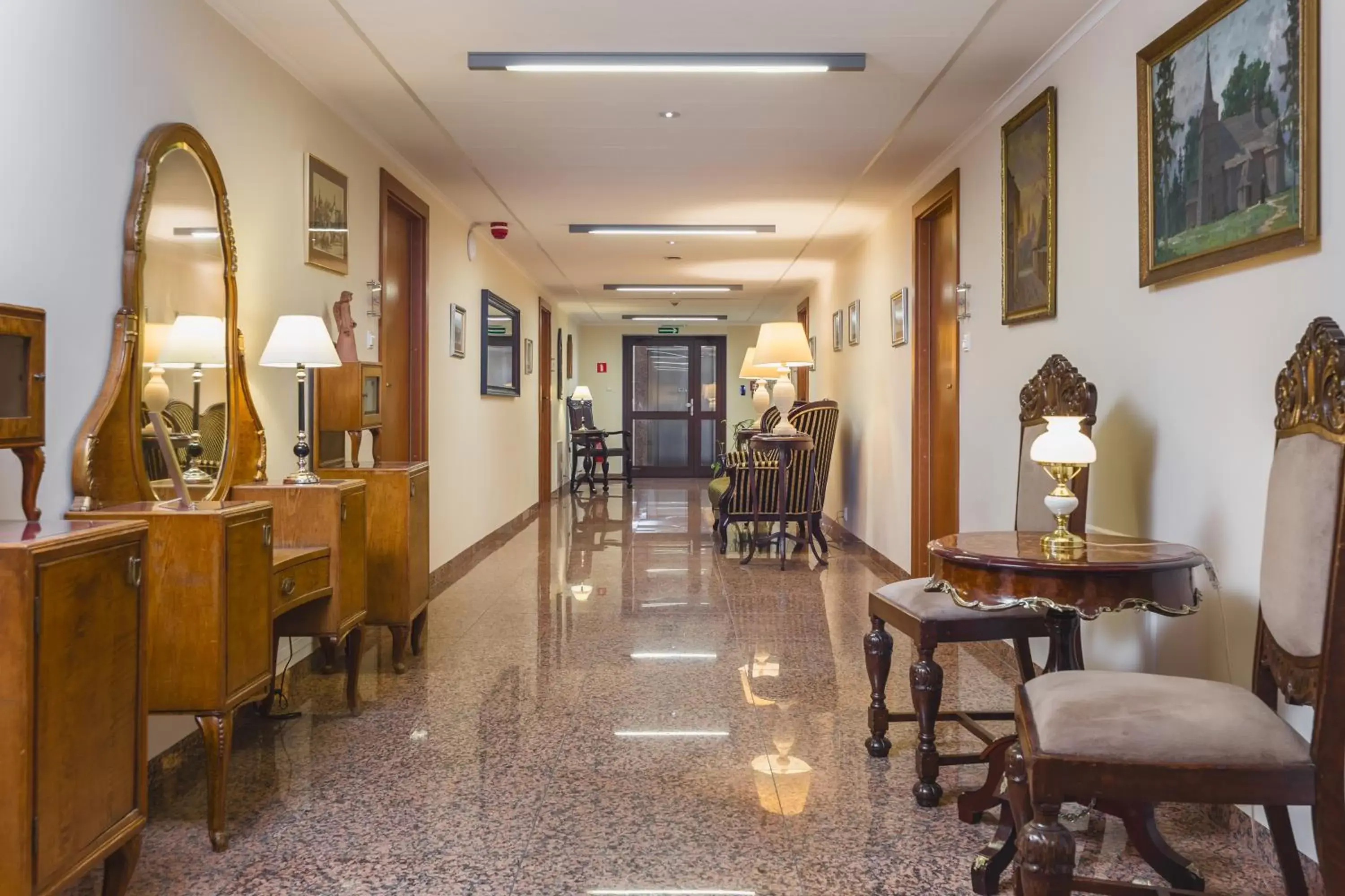Lobby or reception in Domus Mater Hotel