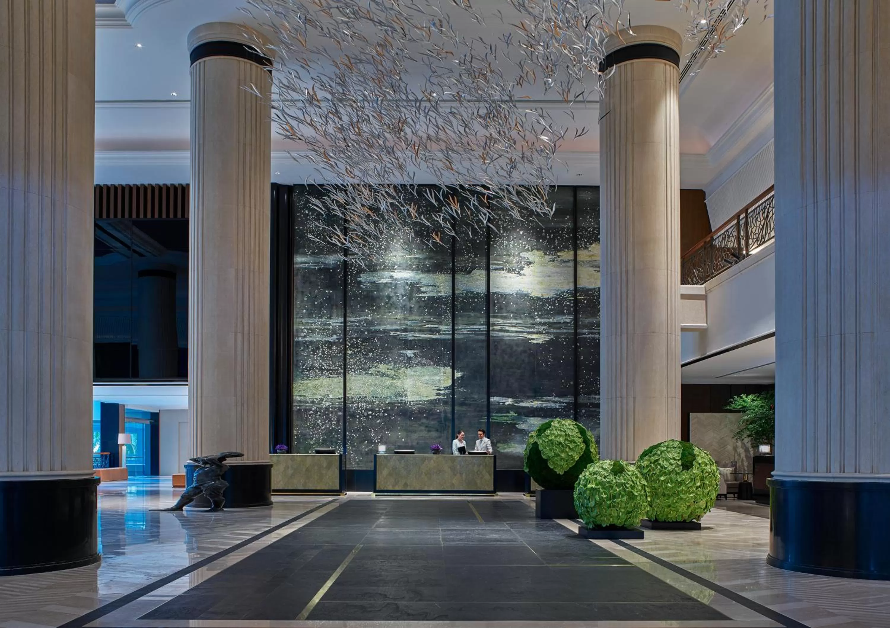Lobby or reception in Shangri-La Singapore