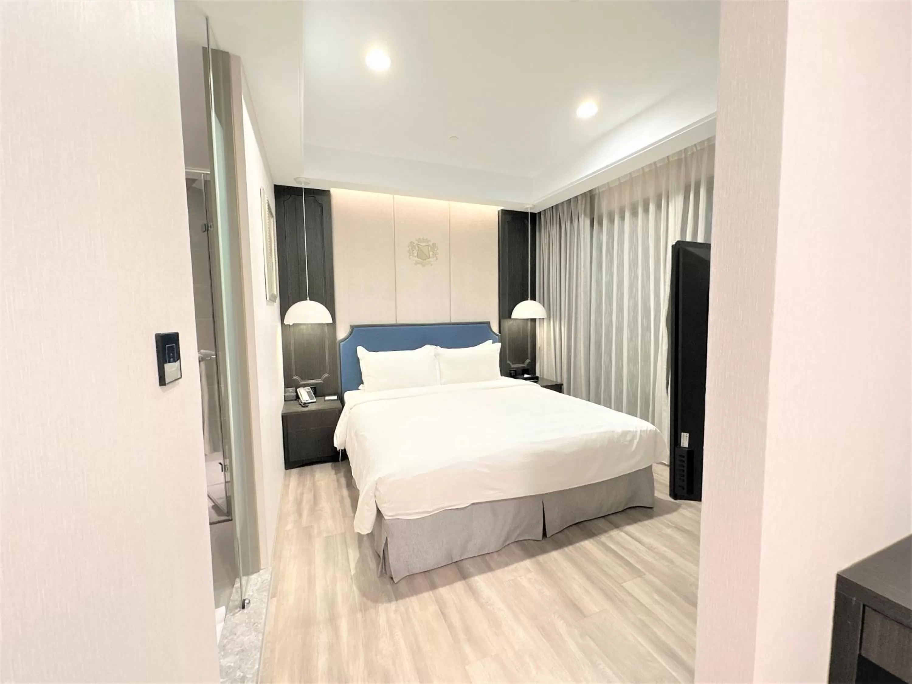 Bed in 台南星鑽國際商旅 Hua Hotel