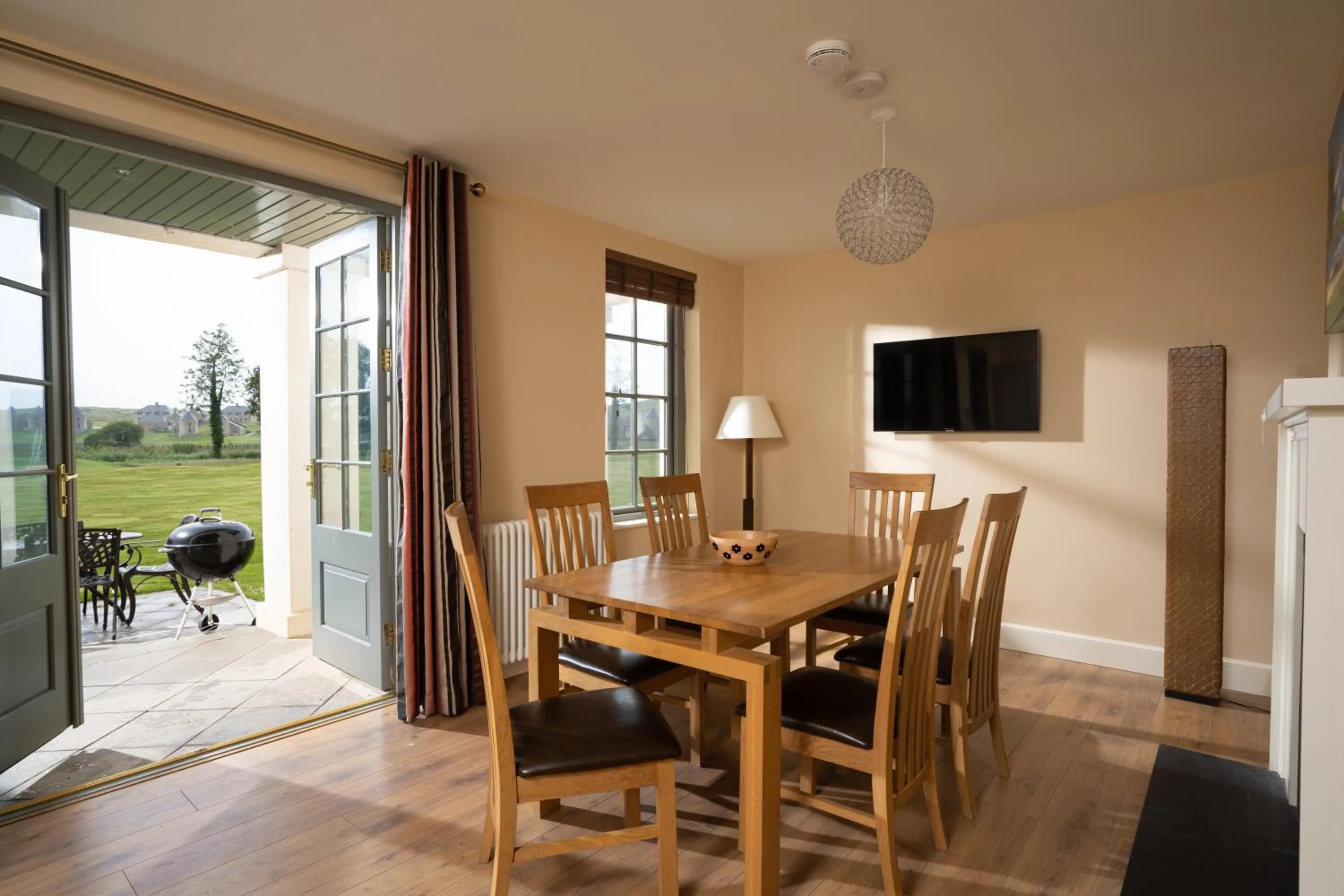 Dining area in Lodge at Lough Erne