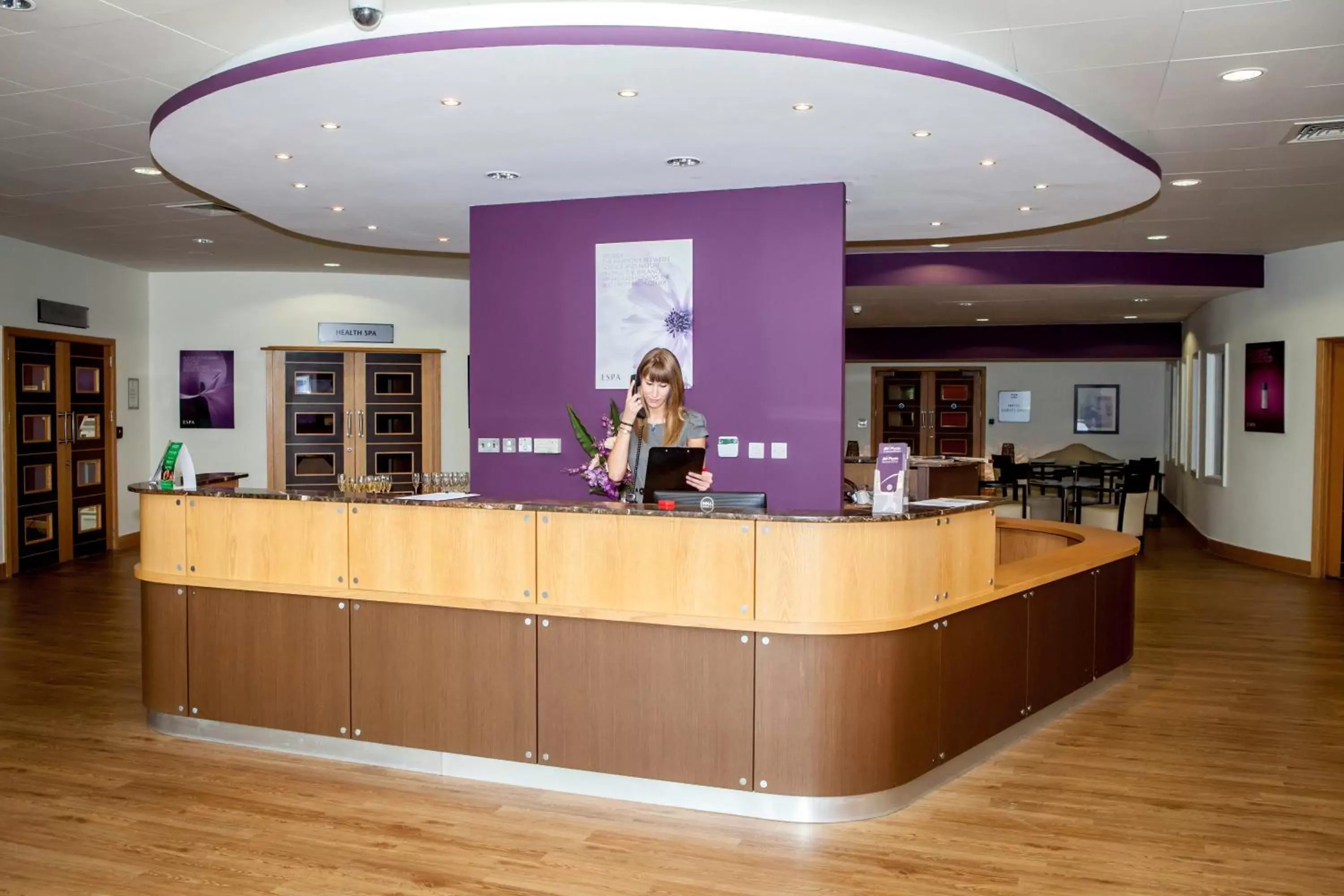 Lobby or reception in East Sussex National Hotel, Golf Resort & Spa