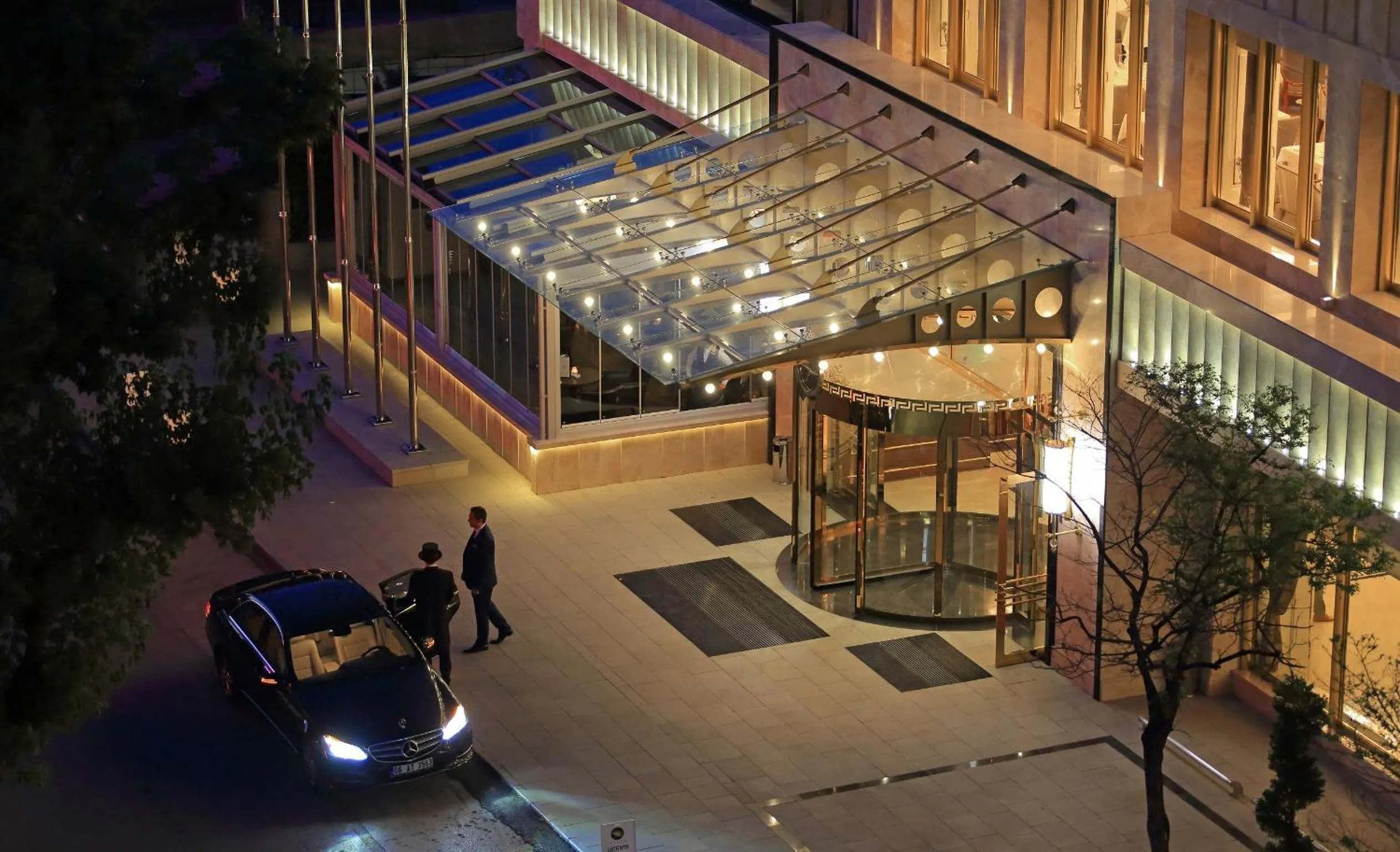 Facade/entrance in Latanya Hotel Ankara