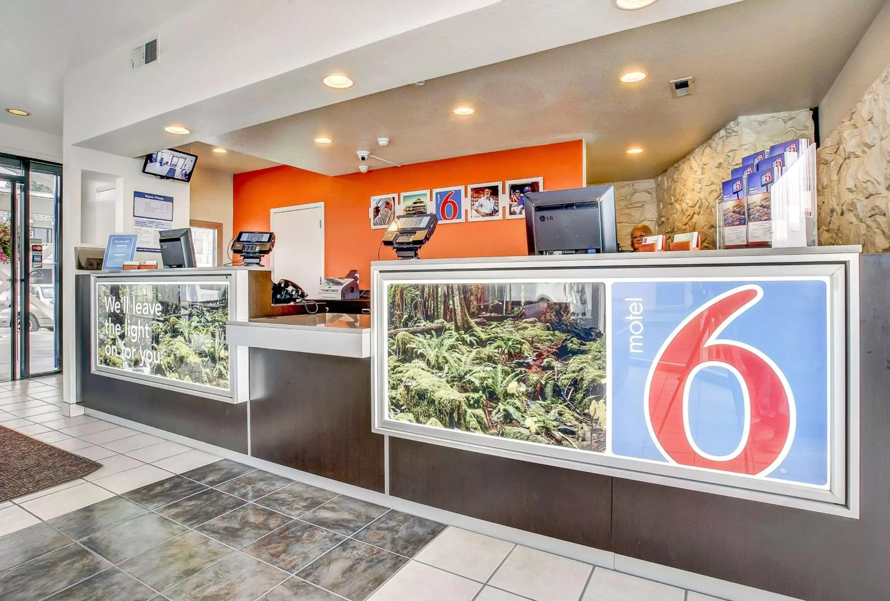 Property logo or sign, Lobby/Reception in Motel 6-Coos Bay, OR