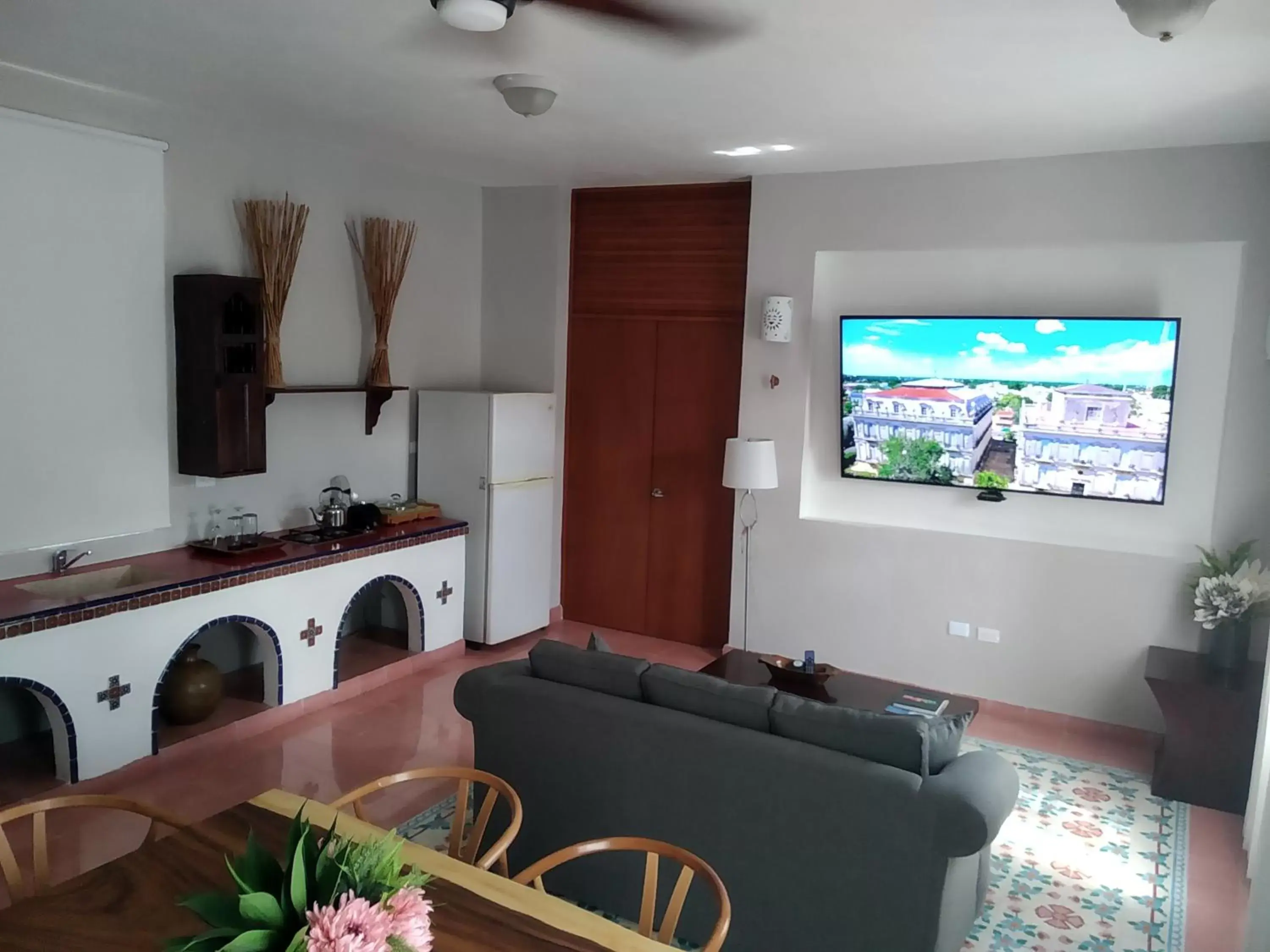 TV and multimedia, Seating Area in Hotel Marionetas