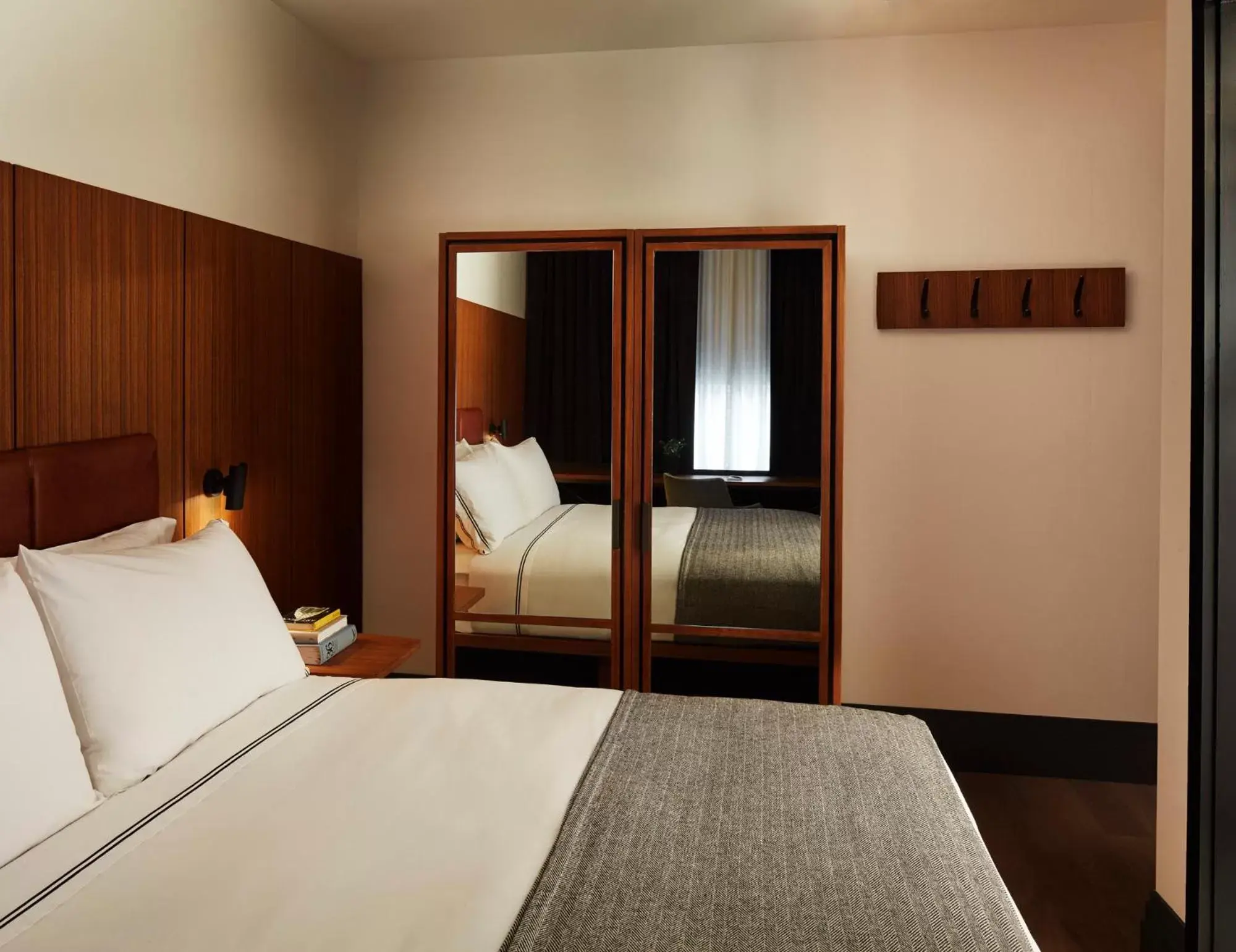Bed in The Moore, New York City, a Member of Design Hotels Bed in The Moore, New York City, a Member of Design Hotels