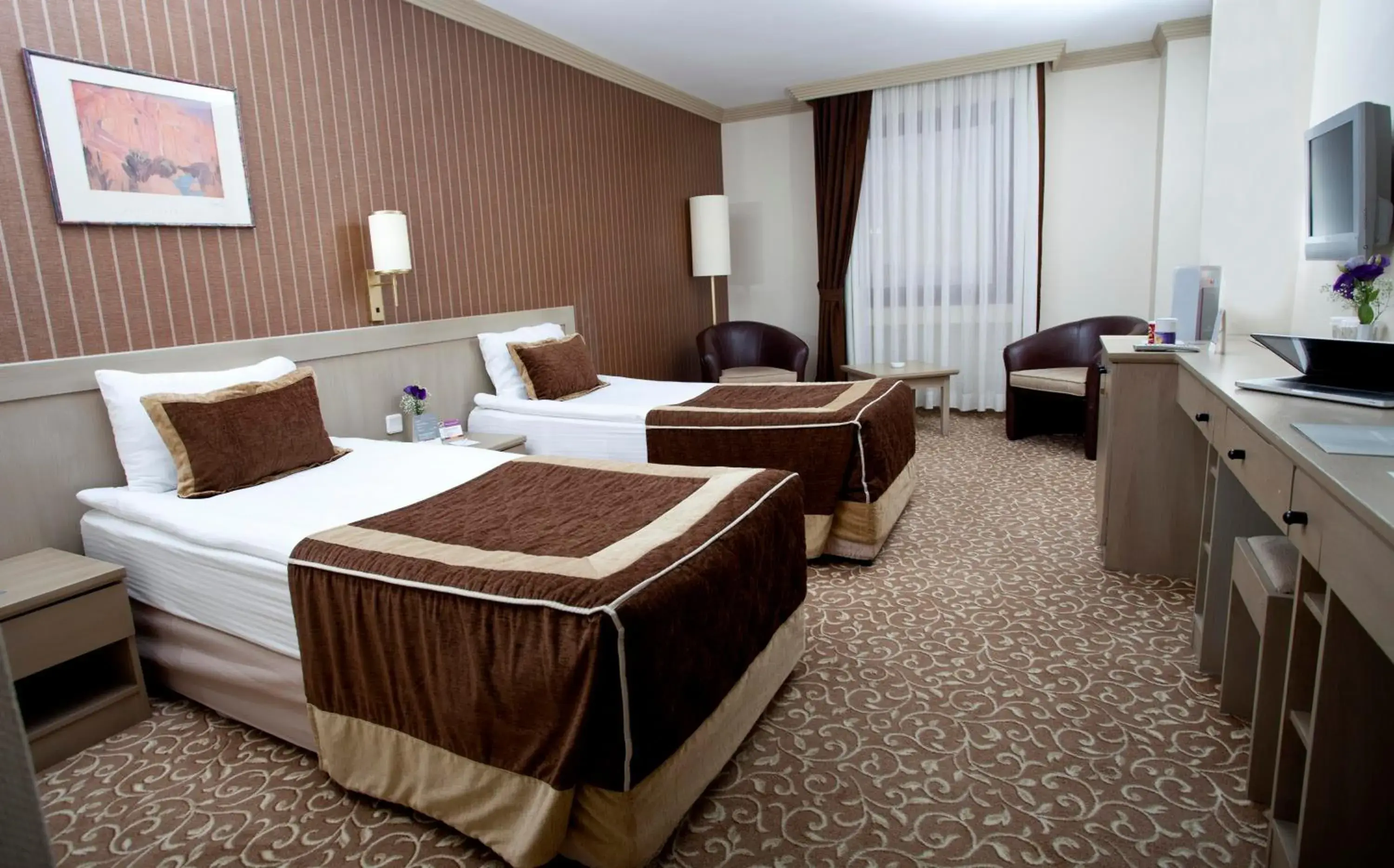 Photo of the whole room, Bed in Sergah Hotel