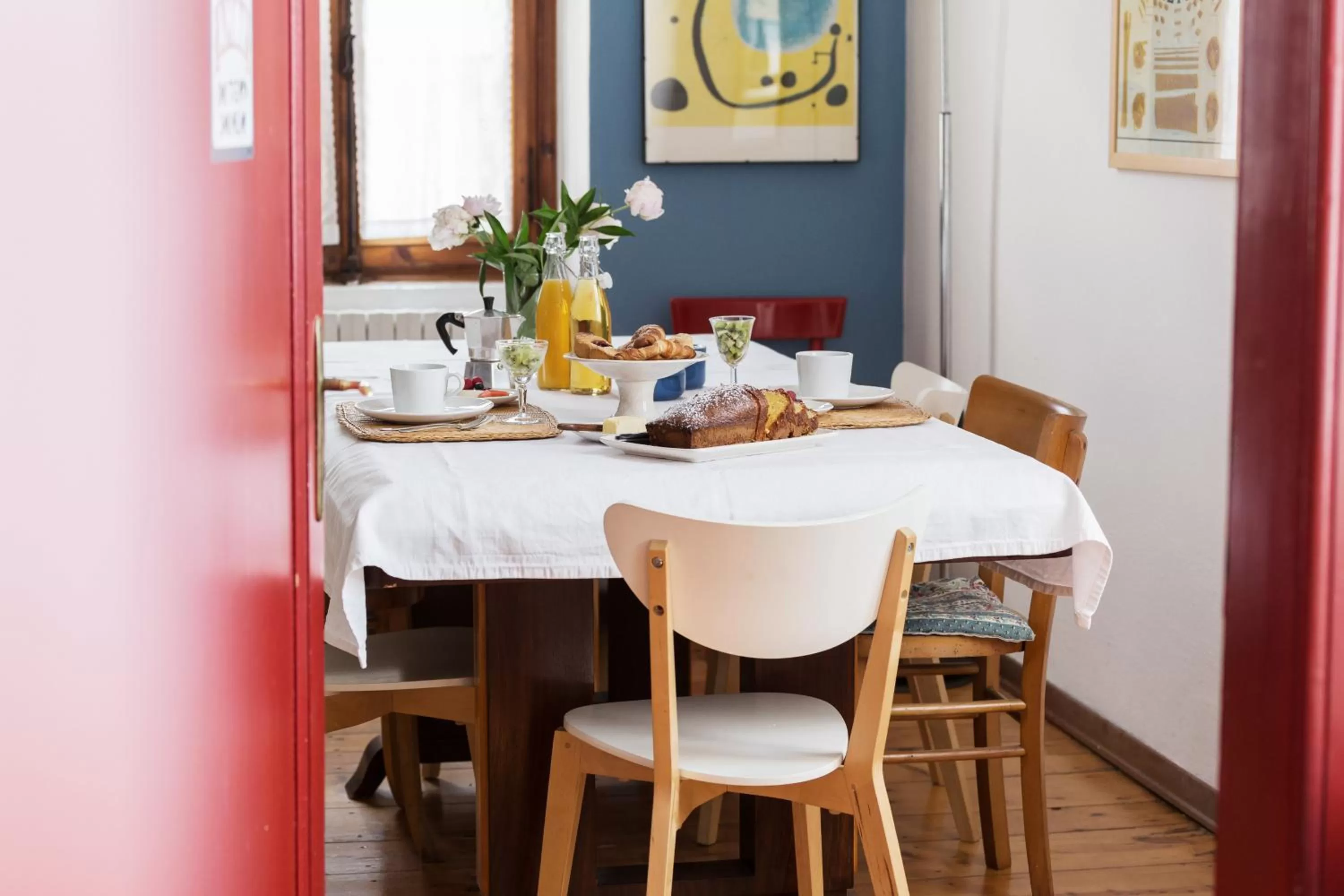 Italian breakfast in La Casa delle Zie