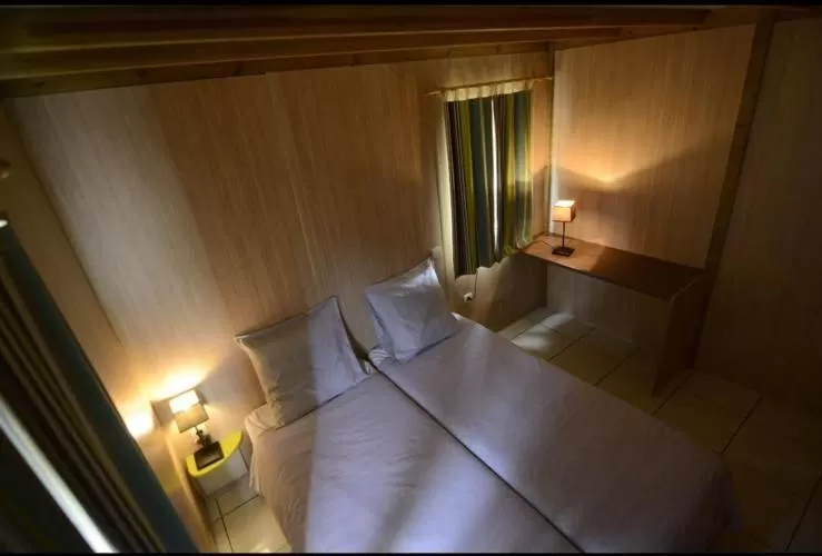 Bed in Gîte le Fouquet