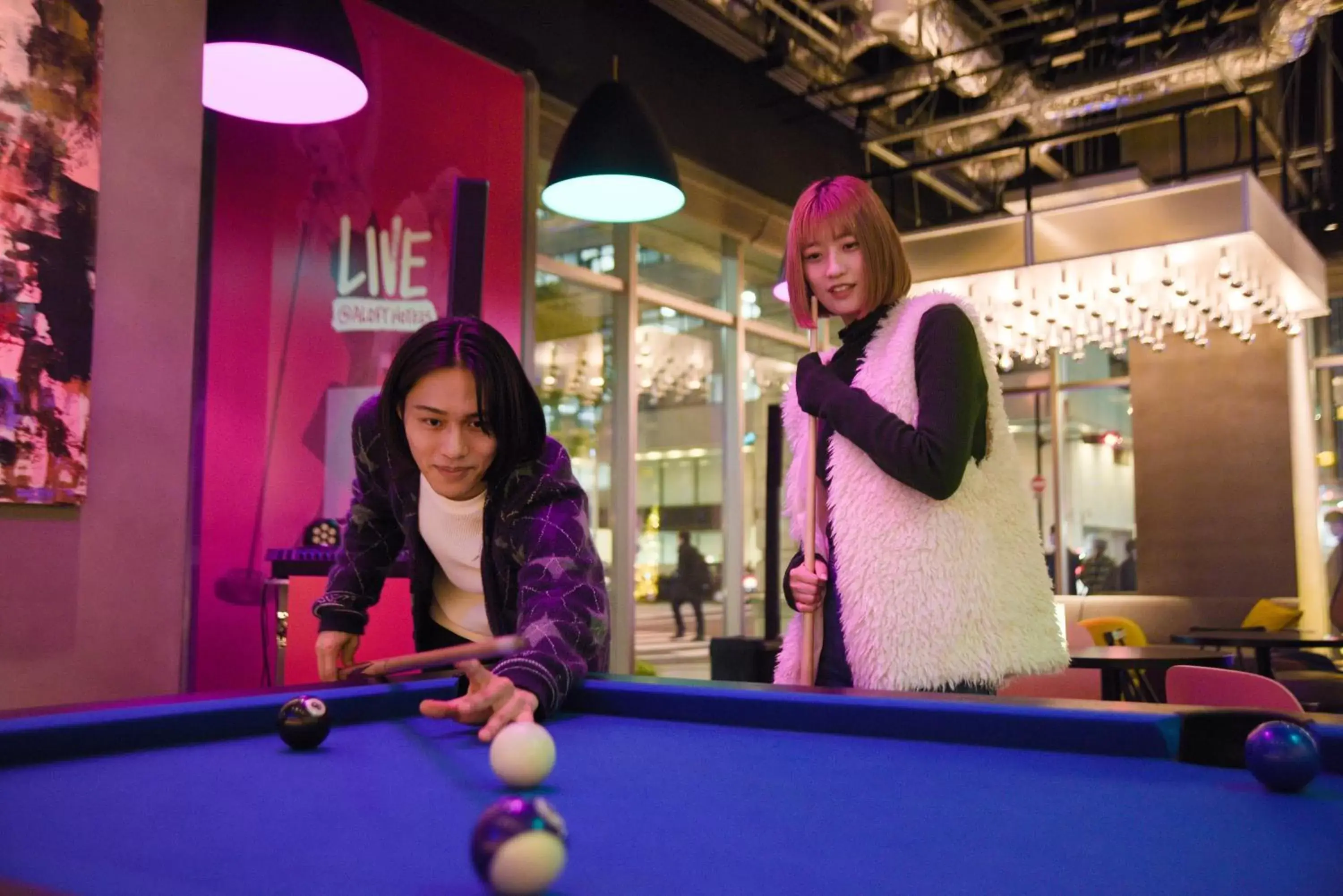 Billiard, Billiards in Aloft Osaka Dojima