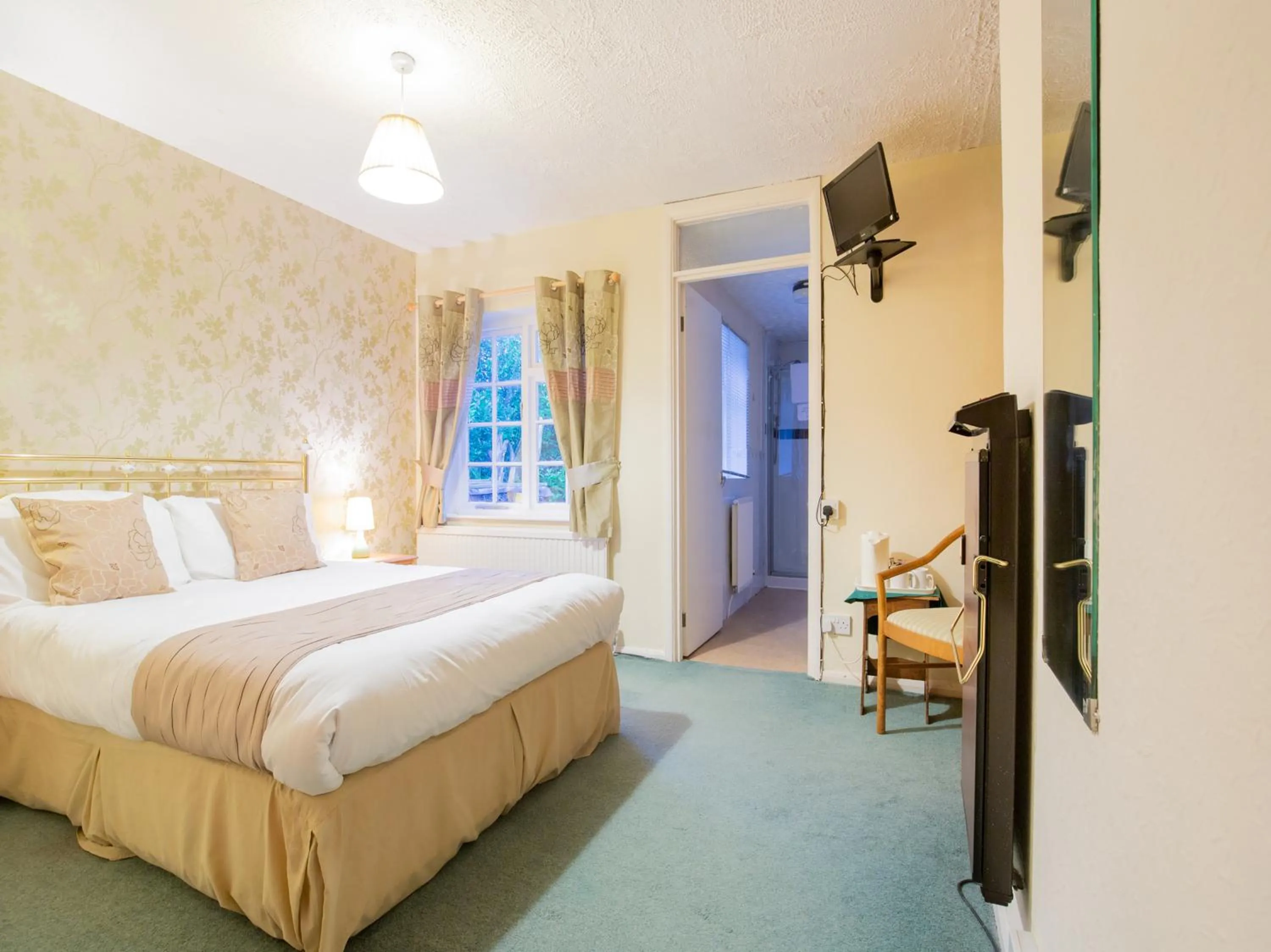 Bed in Wincham Hall Hotel