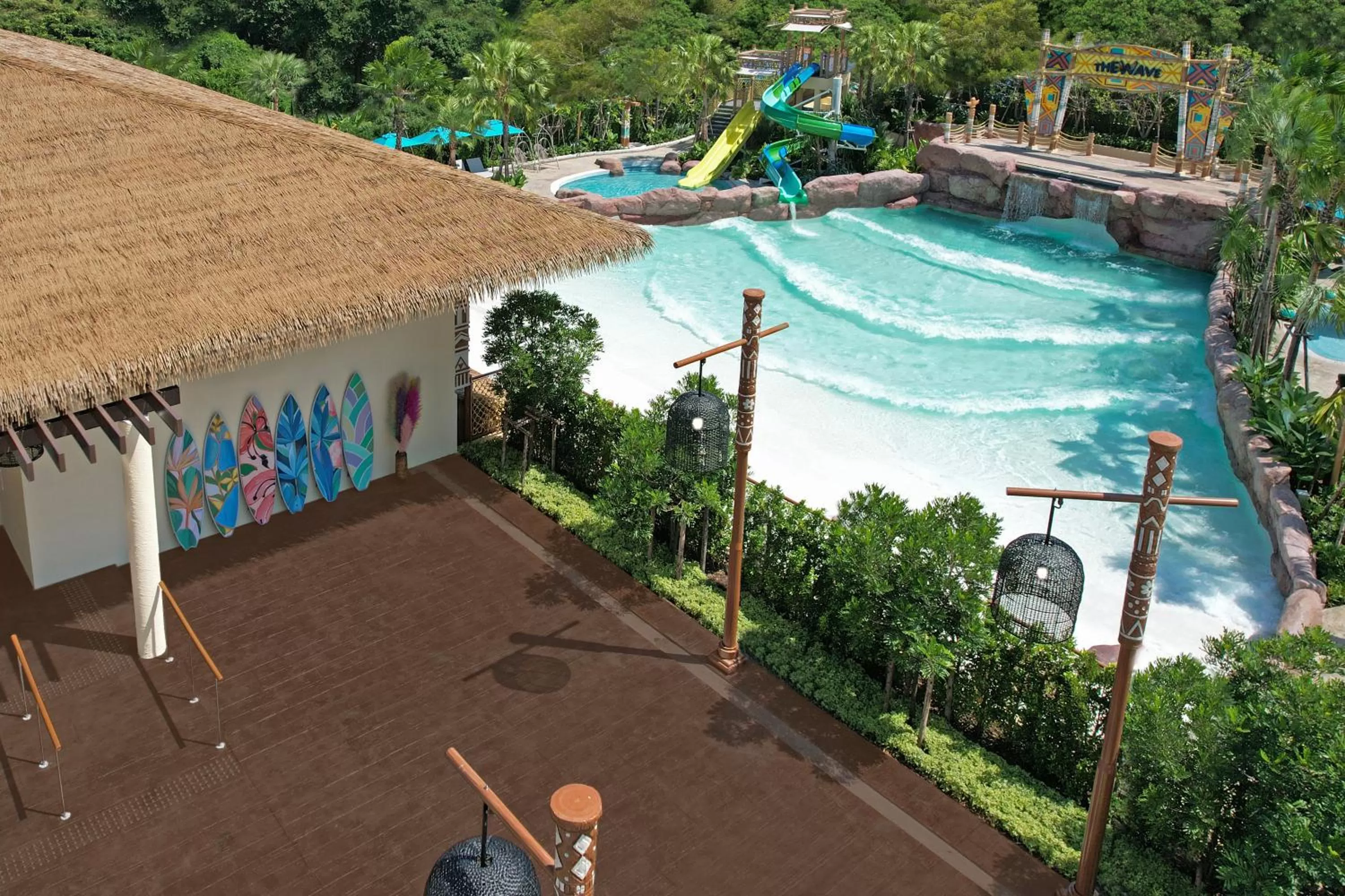 Aqua park in Centre Point Prime Hotel Pattaya