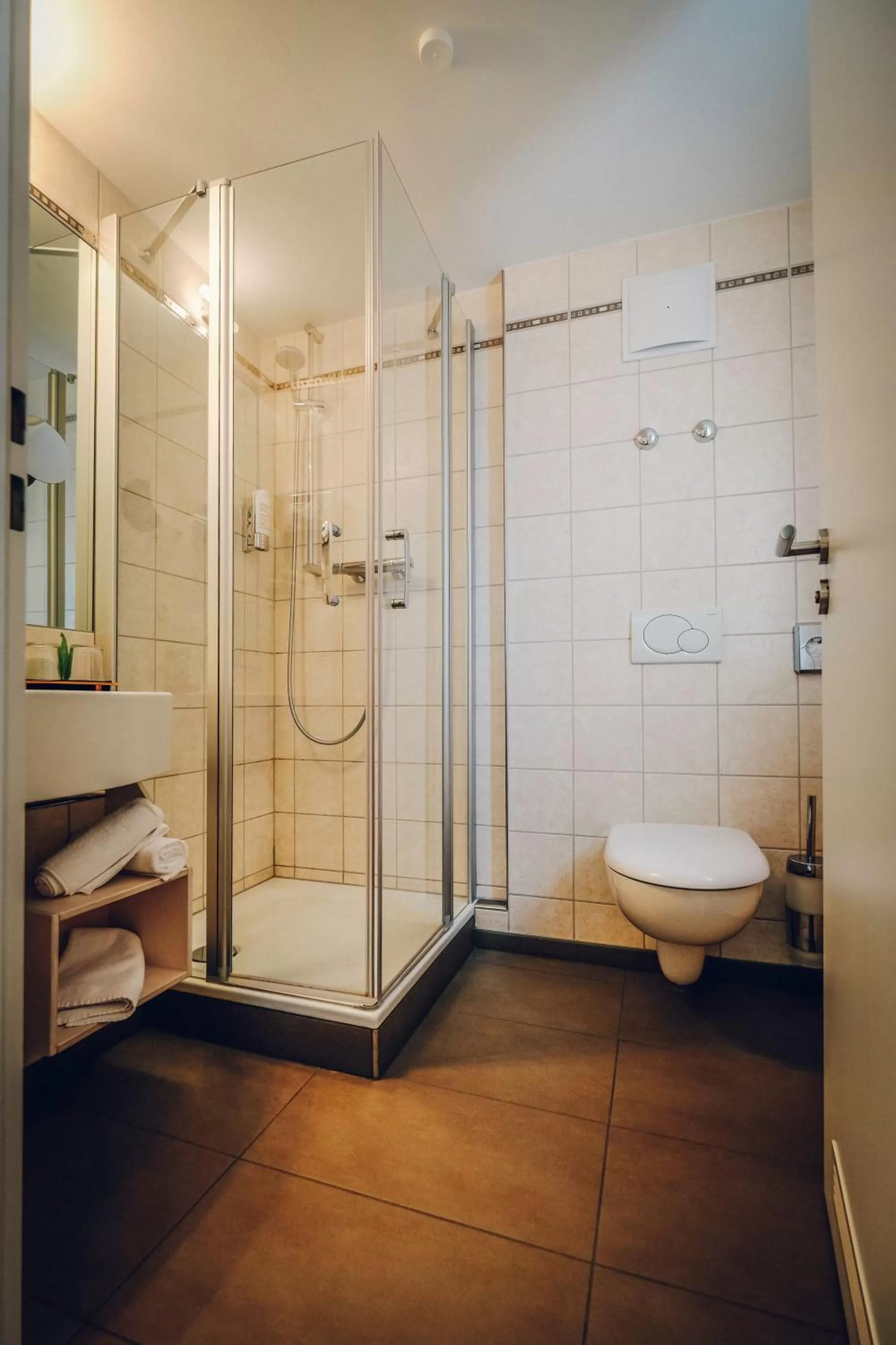 Shower in Hotel Europa