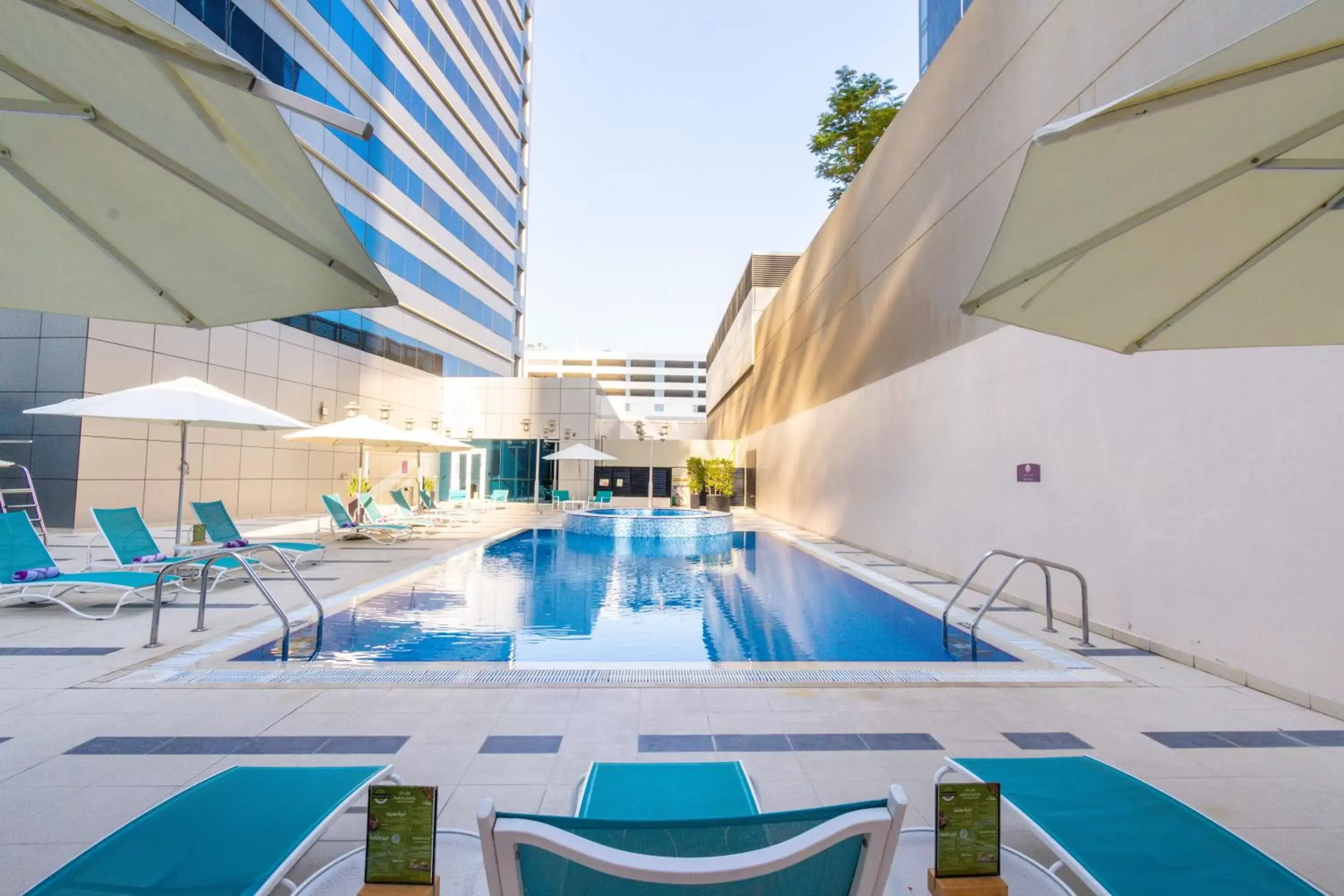 Swimming Pool in Premier Inn Abu Dhabi Capital Centre