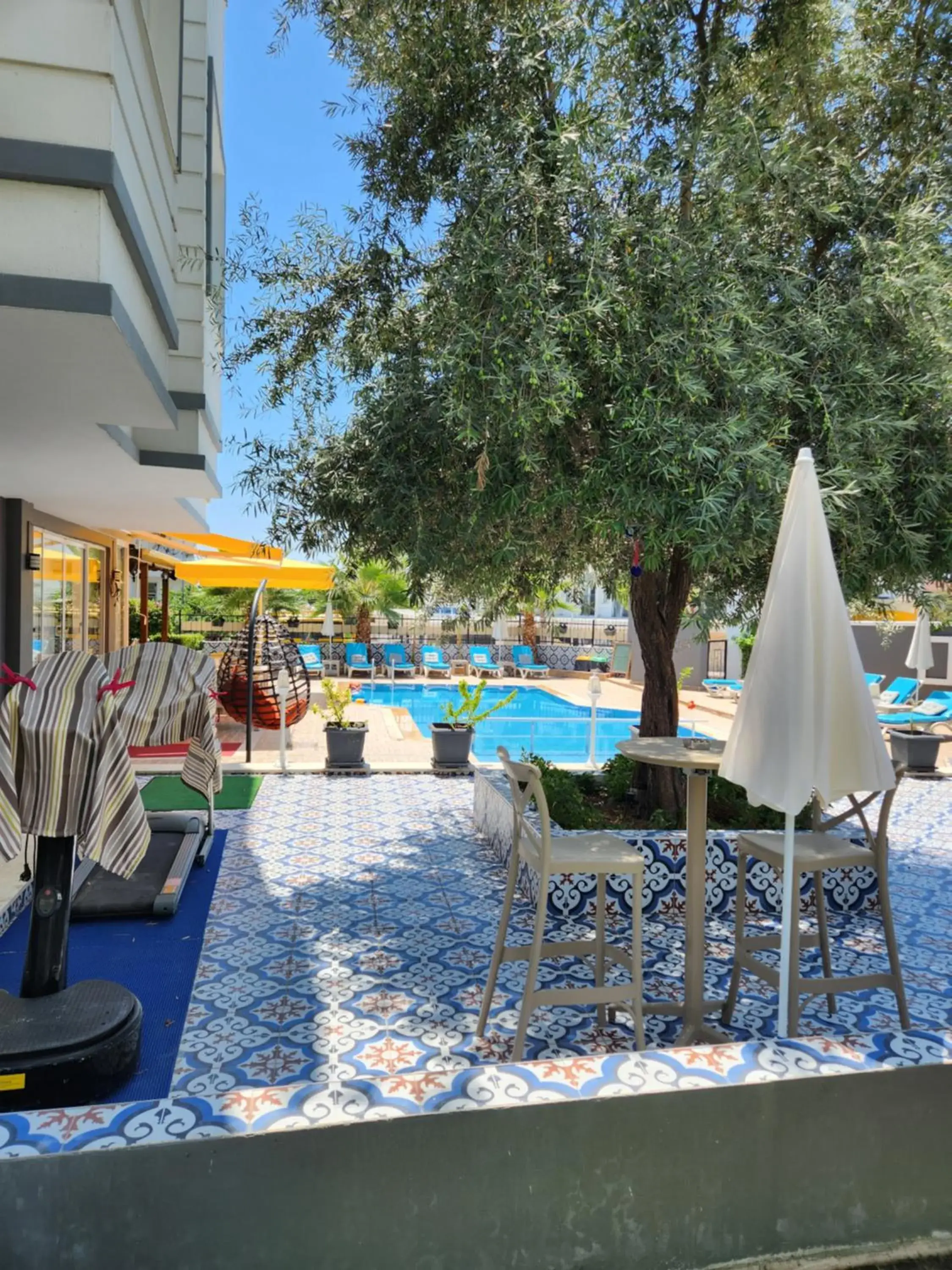 Patio, Swimming Pool in Esperanza Boutique Hotel