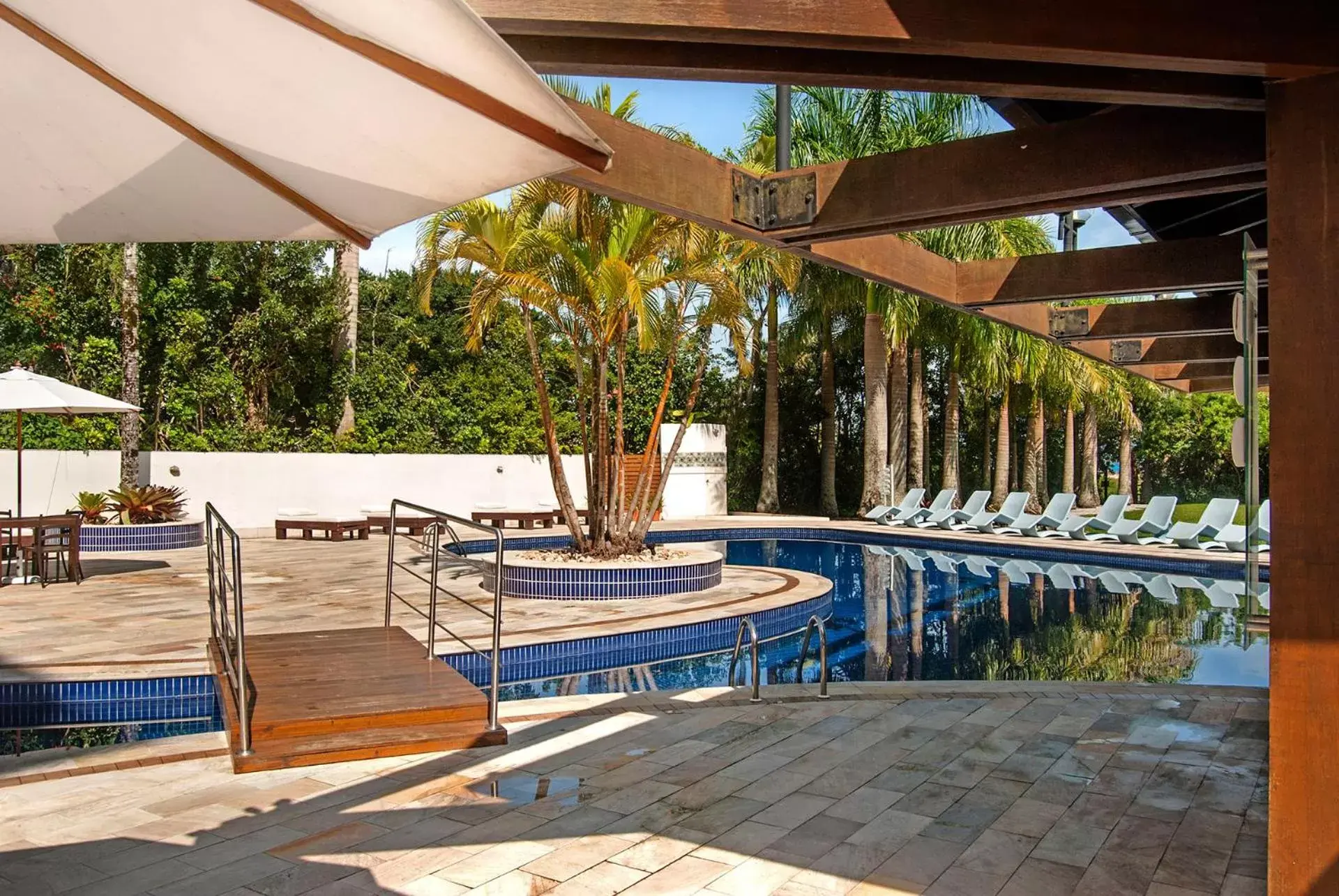 Swimming Pool in Hotel Torres da Cachoeira
