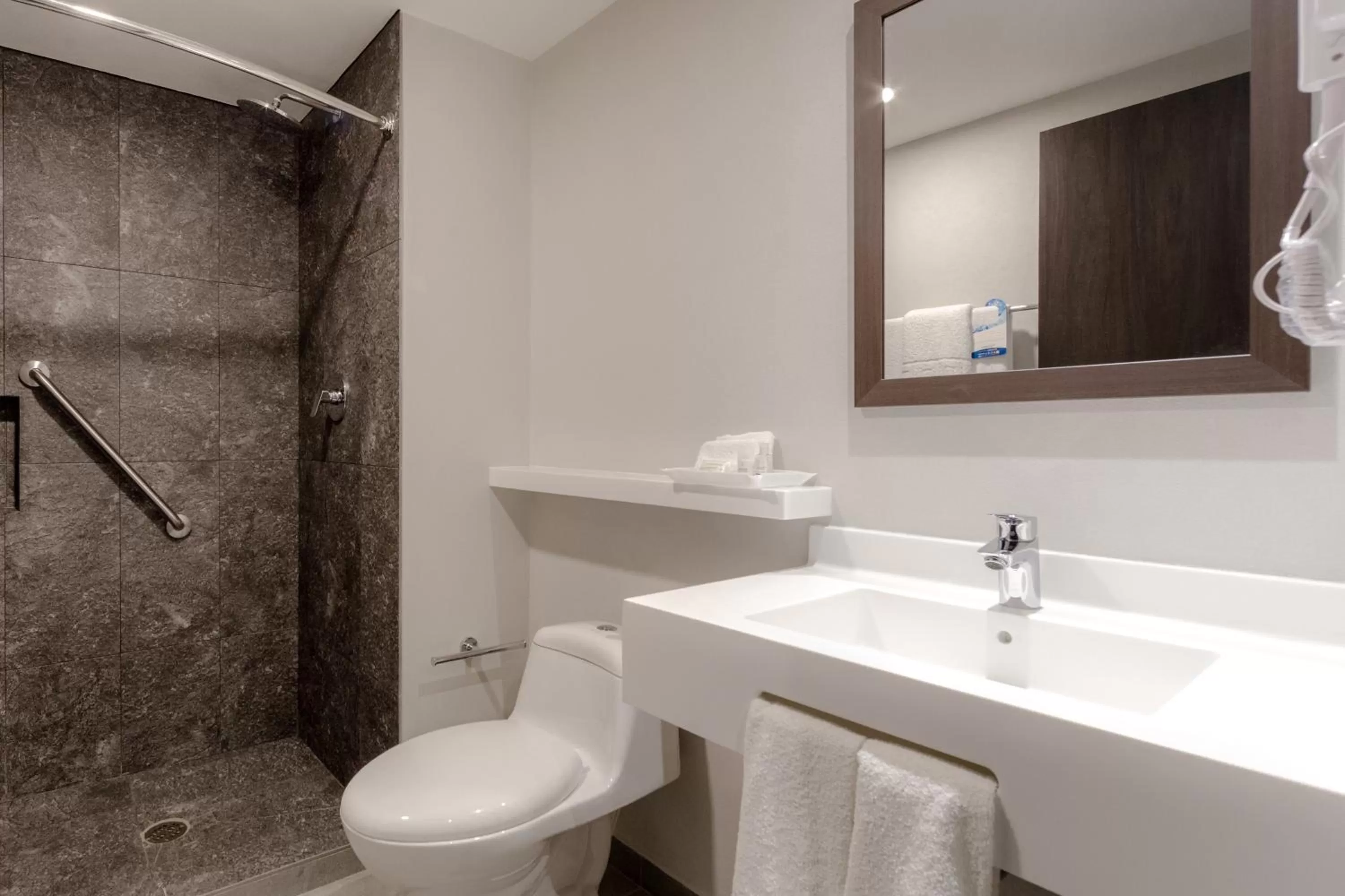 Bathroom in Sleep Inn Guadalajara Galerias