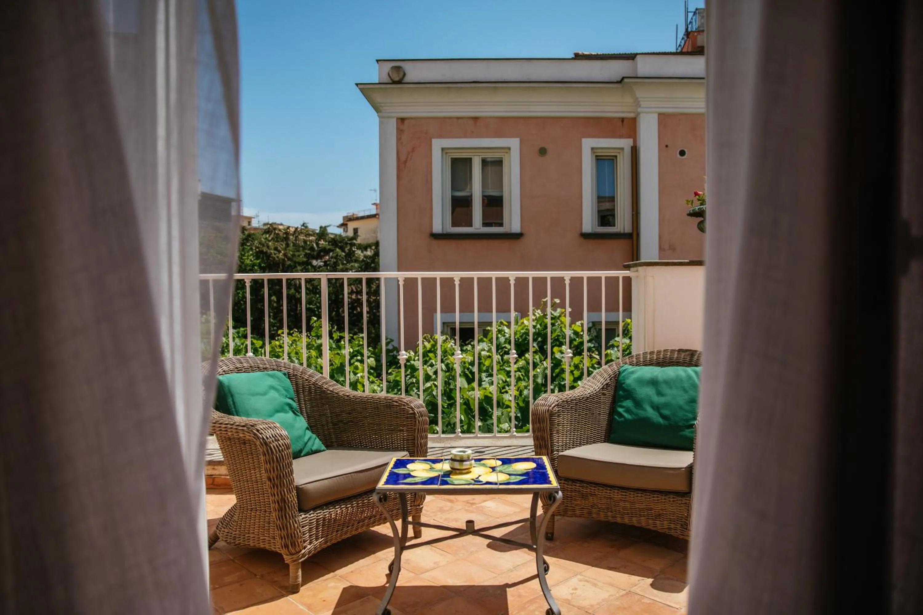 Balcony/Terrace in Boutique Hotel Don Alfonso 1890