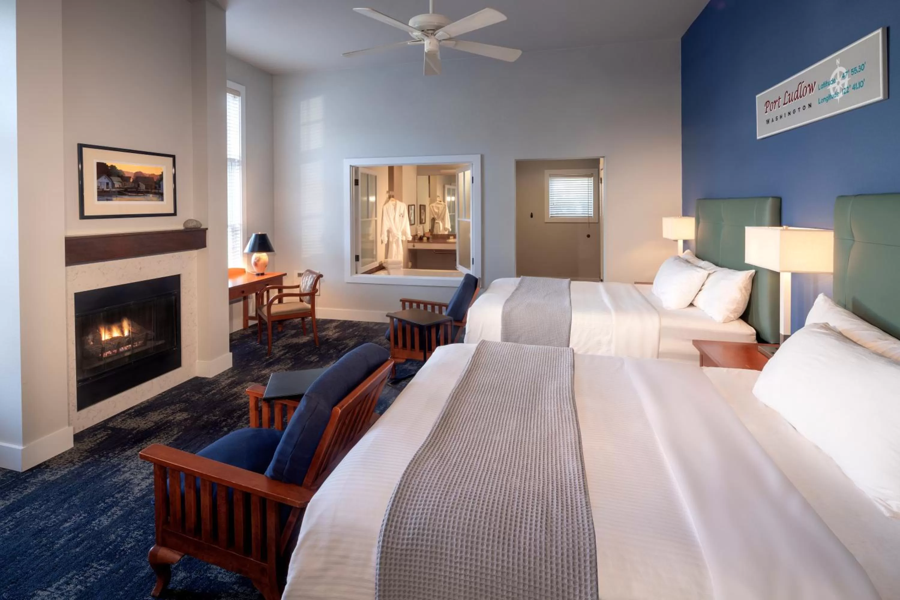 Bed in Resort at Port Ludlow