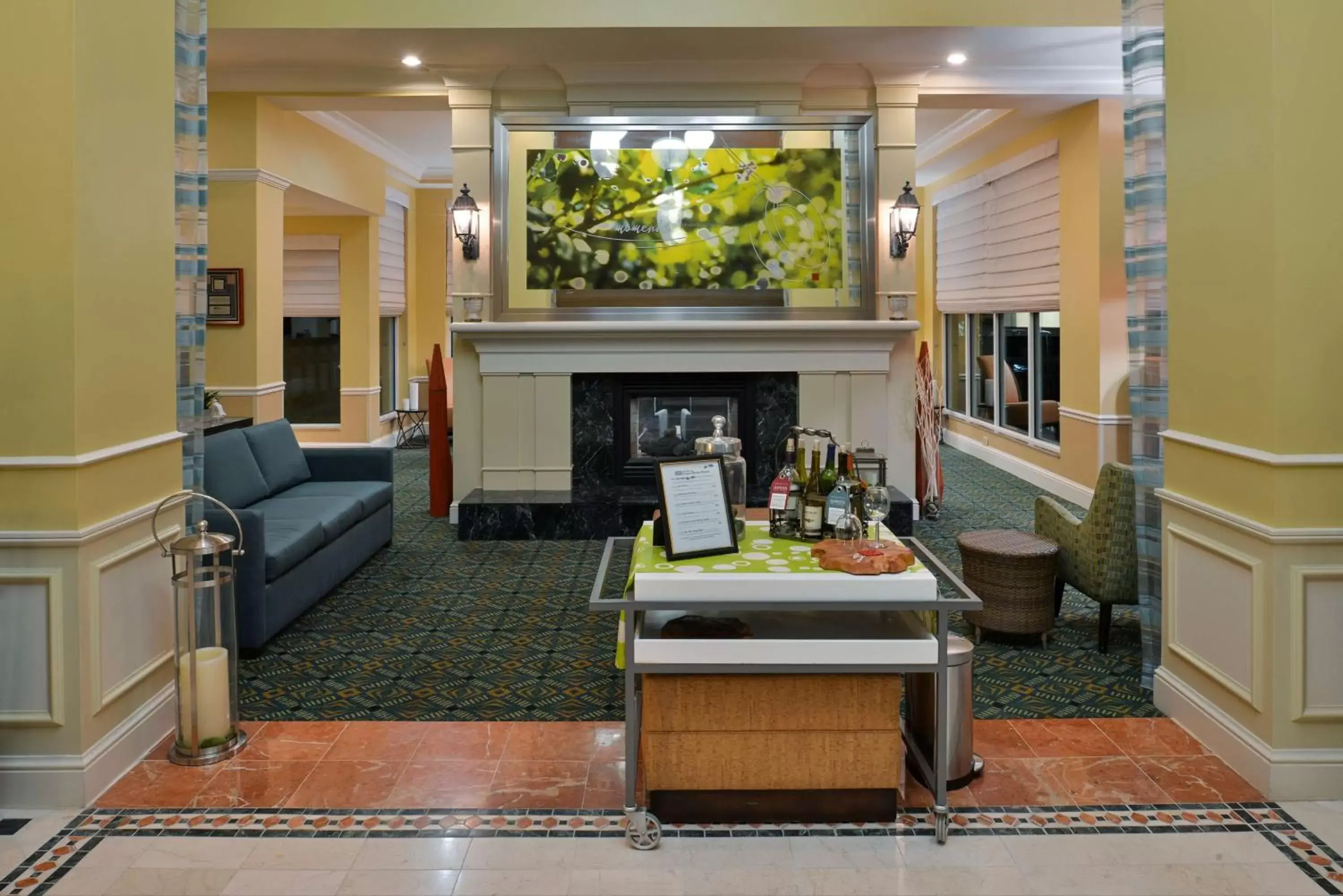 Lobby or reception in Hilton Garden Inn Columbia