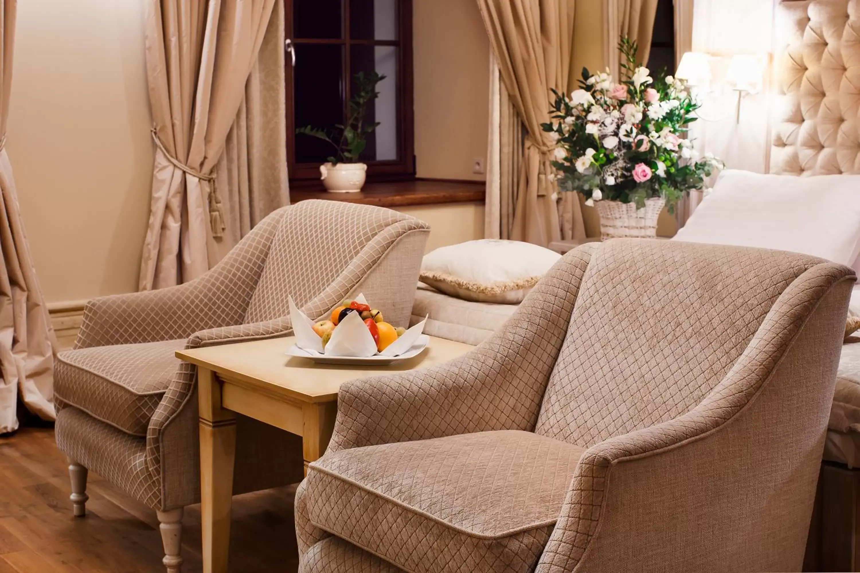 Decorative detail, Seating Area in Hotel Król Kazimierz