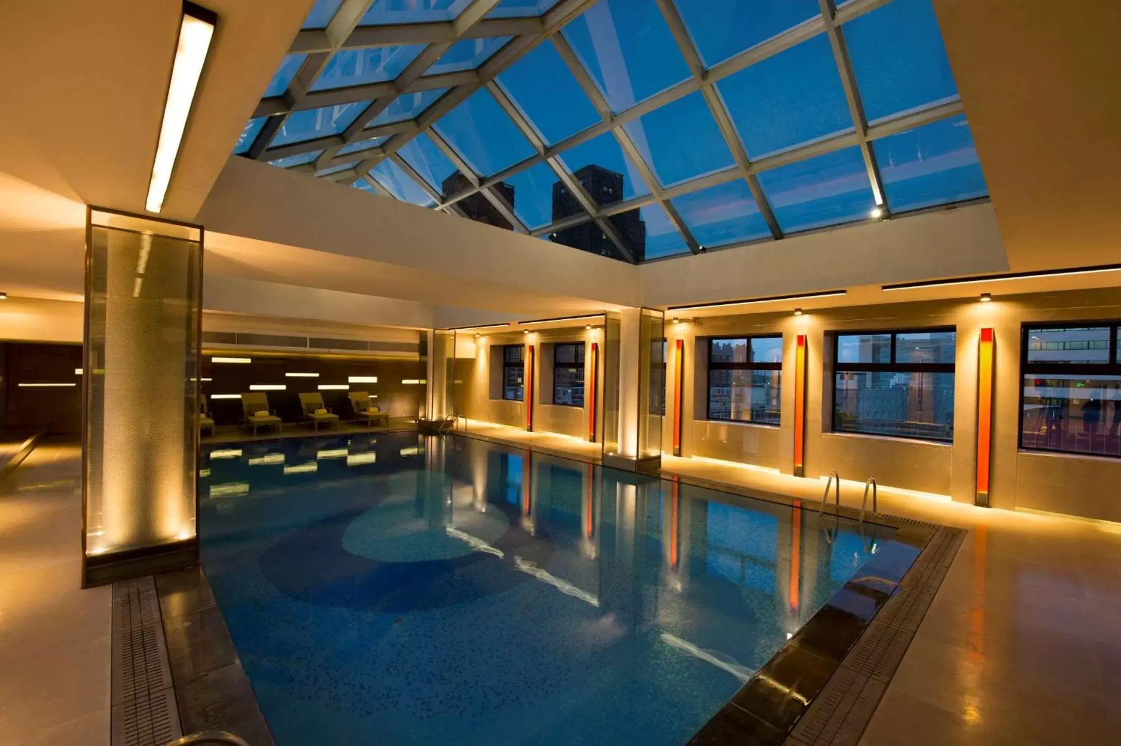 Pool view, Swimming Pool in Hilton Beijing Hotel