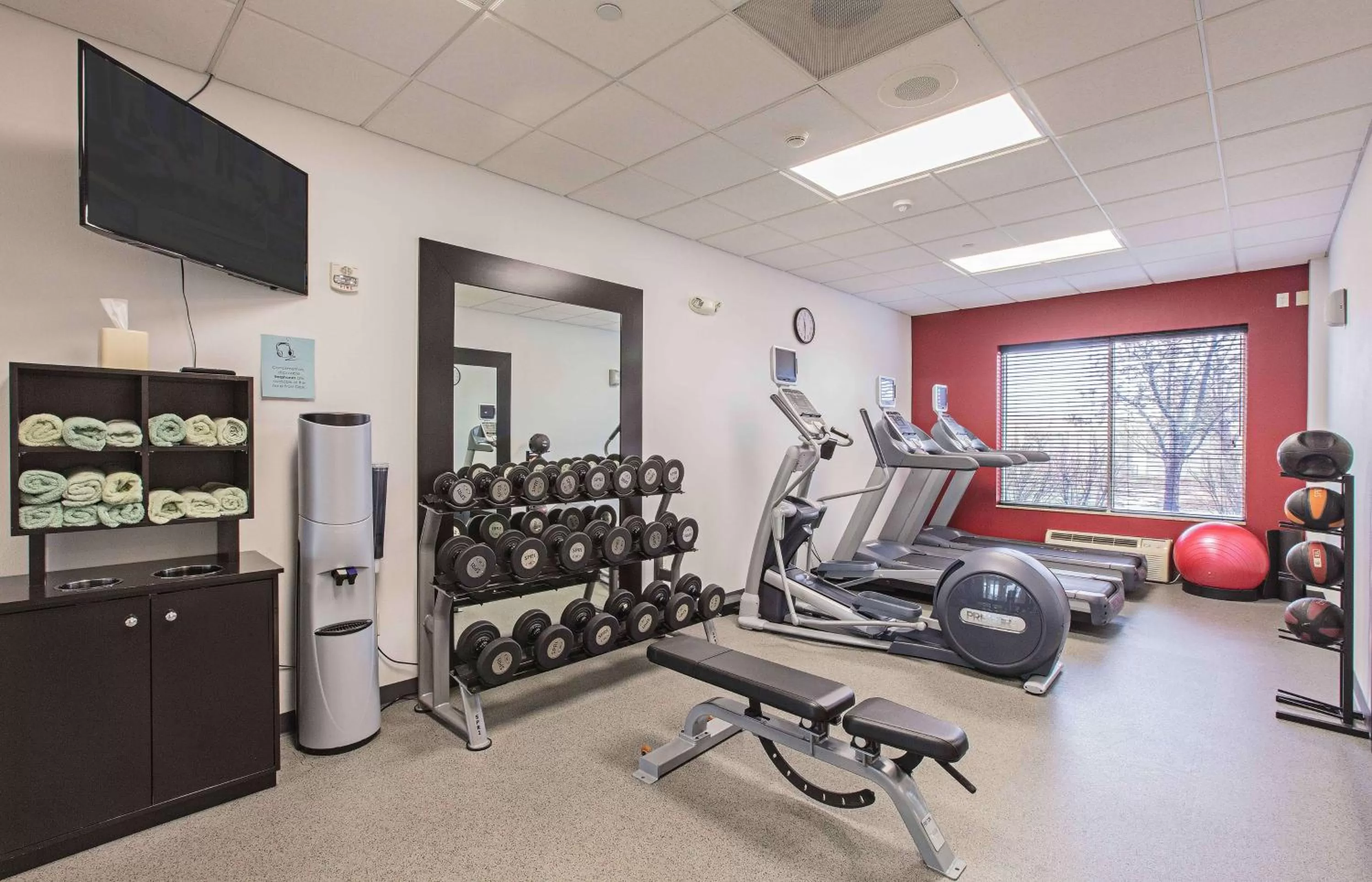 Fitness centre/facilities in Hilton Garden Inn Des Moines/Urbandale