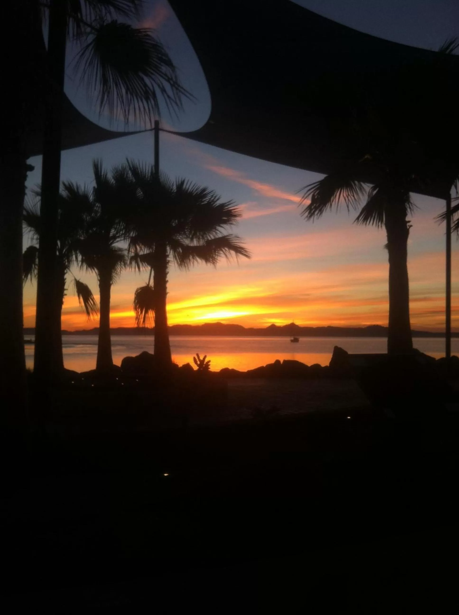 Sunset in Hotel 1697 Loreto