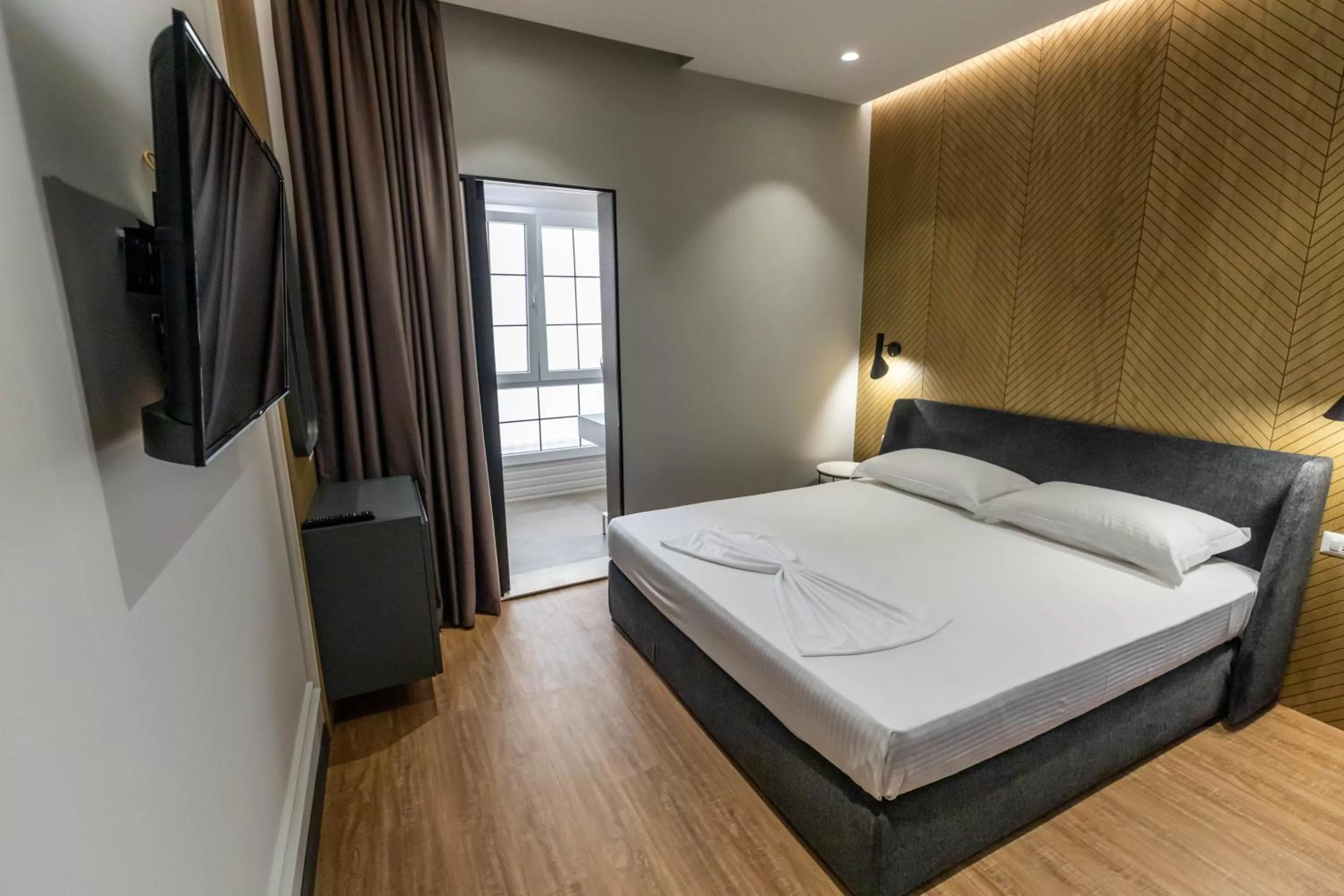 Bedroom, Bed in Hotel La Favorita