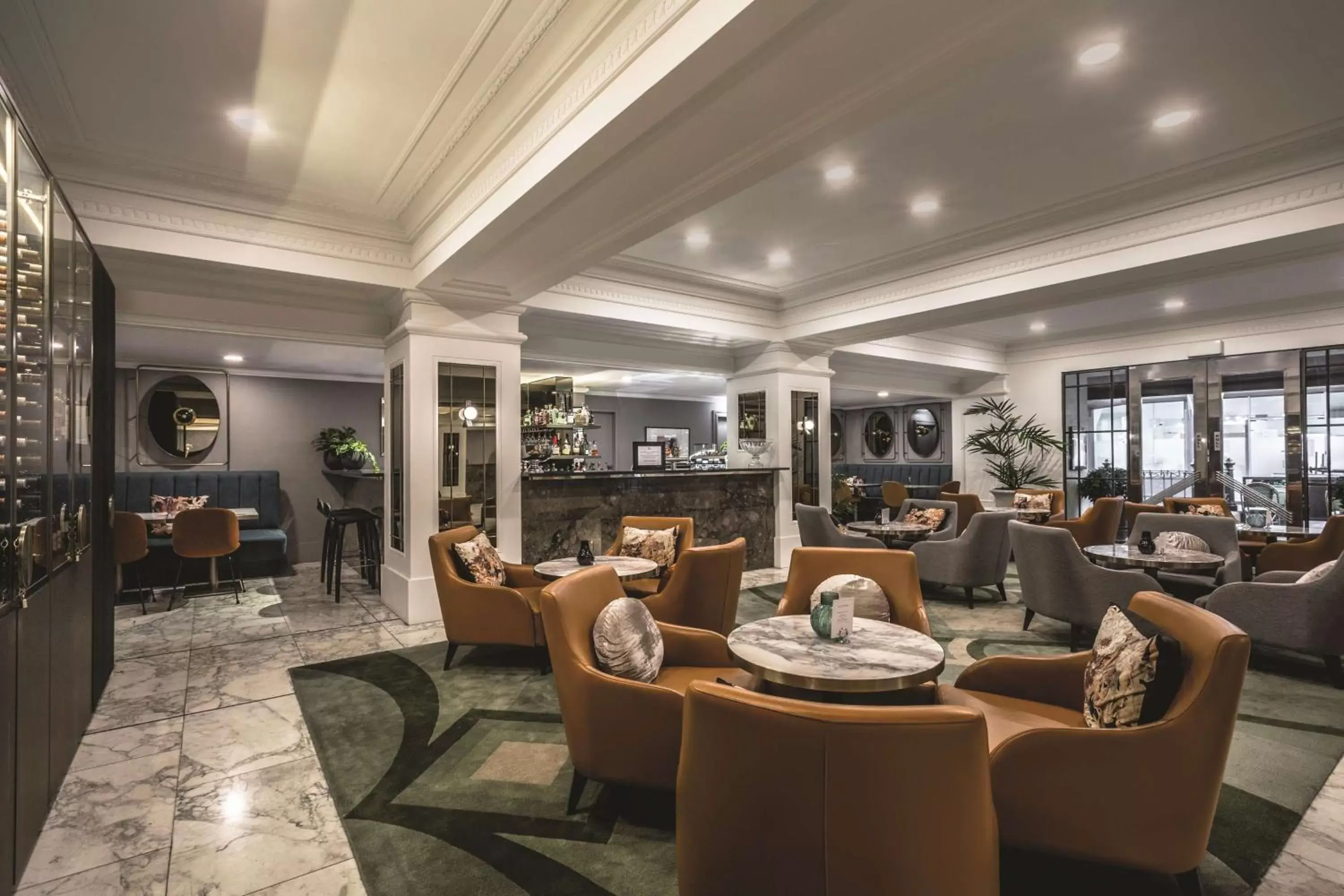 Lounge or bar, Restaurant/Places to Eat in The Savoy Hotel on Little Collins Melbourne