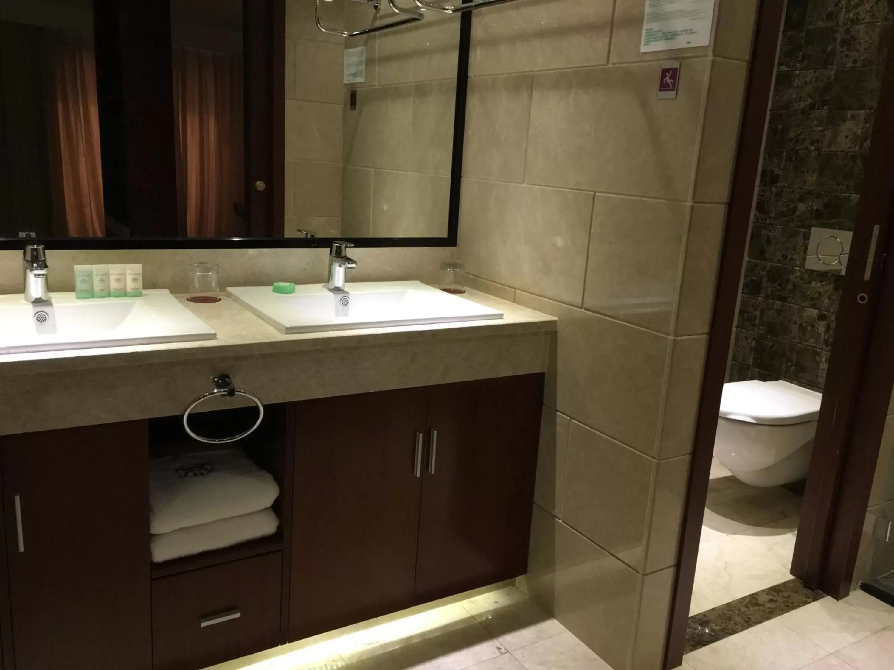 Toilet, Bathroom in Hôtel Huatian Chinagora