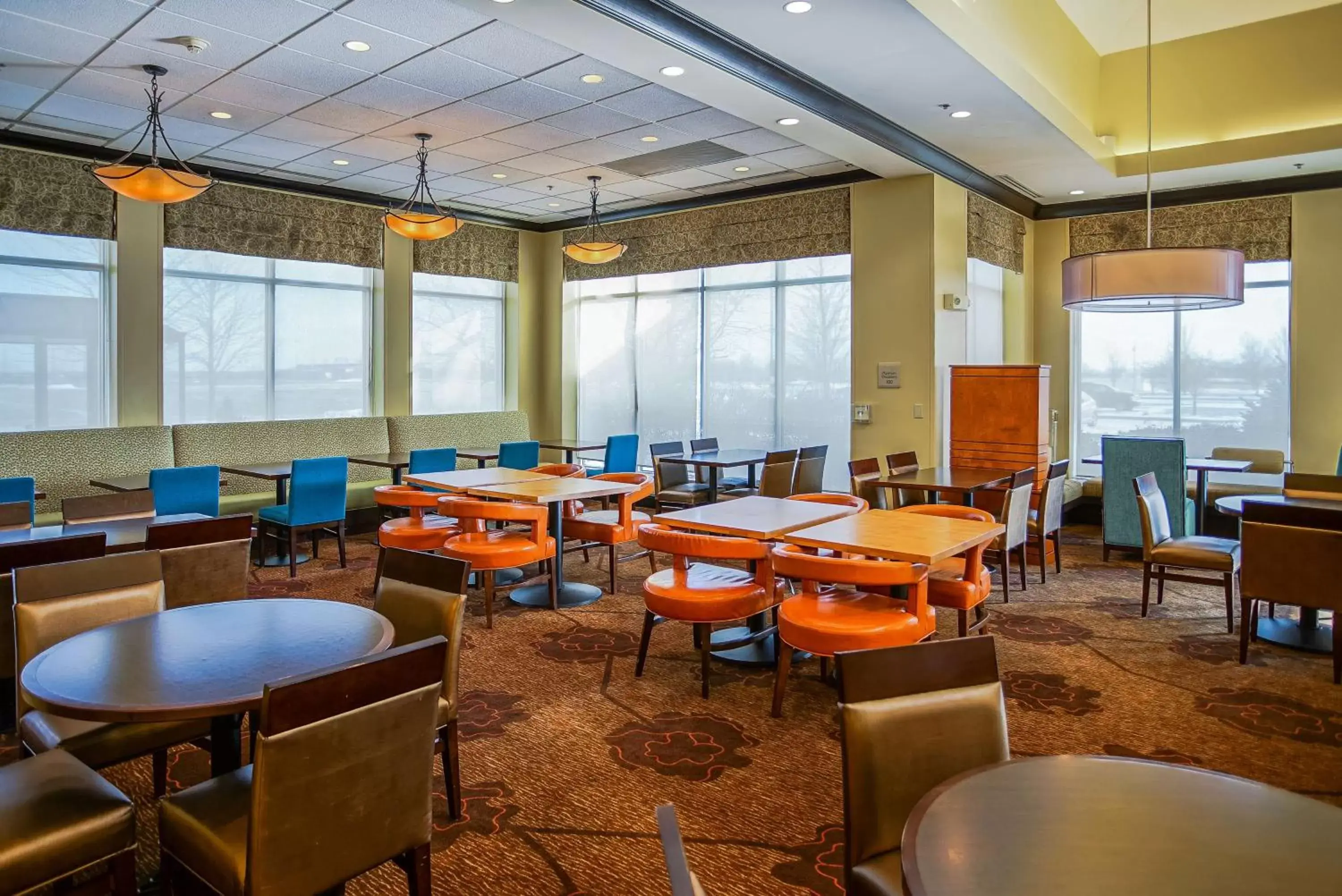 Dining area, Restaurant/Places to Eat in Hilton Garden Inn Kankakee
