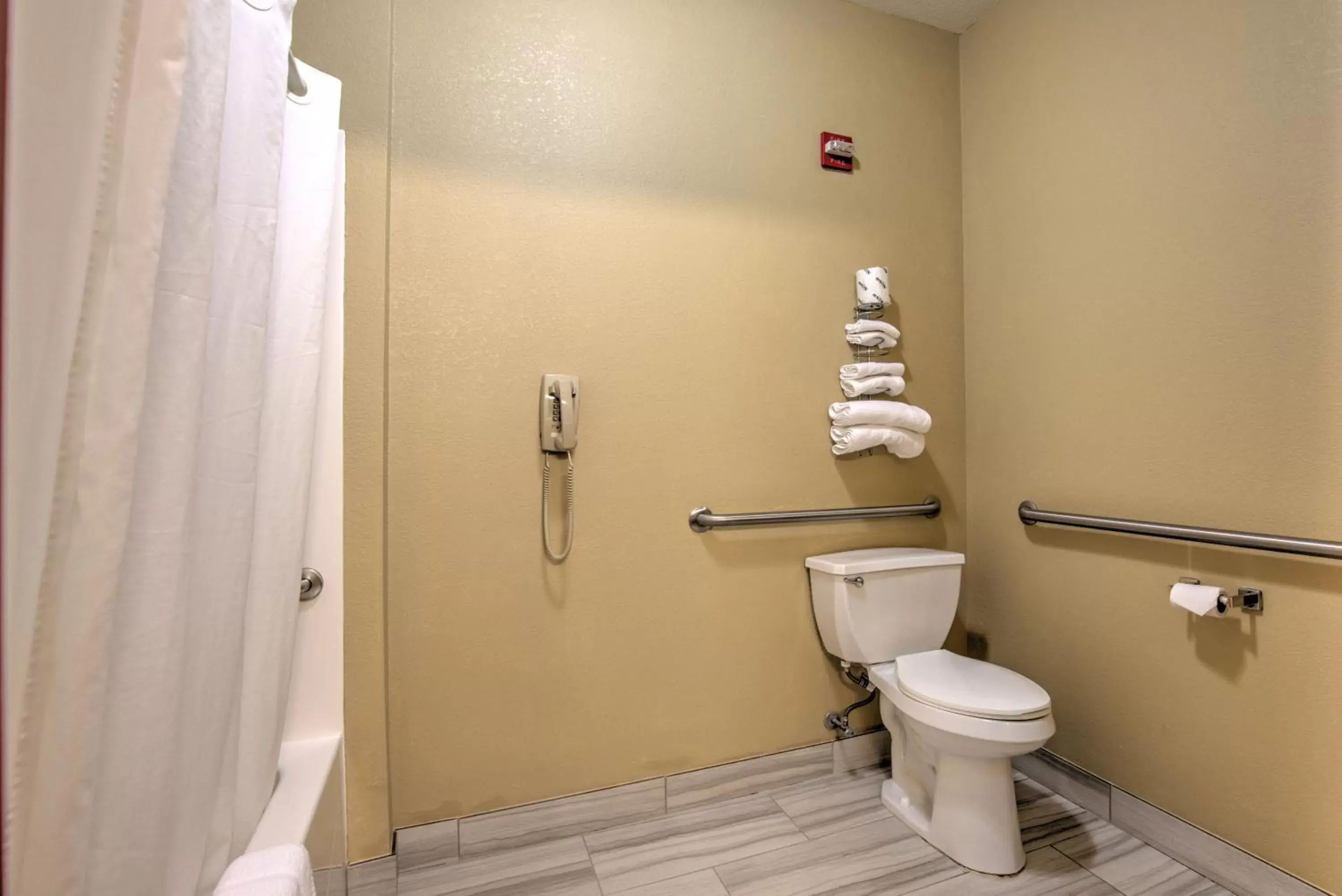 Bathroom in Super 8 by Wyndham Waterloo