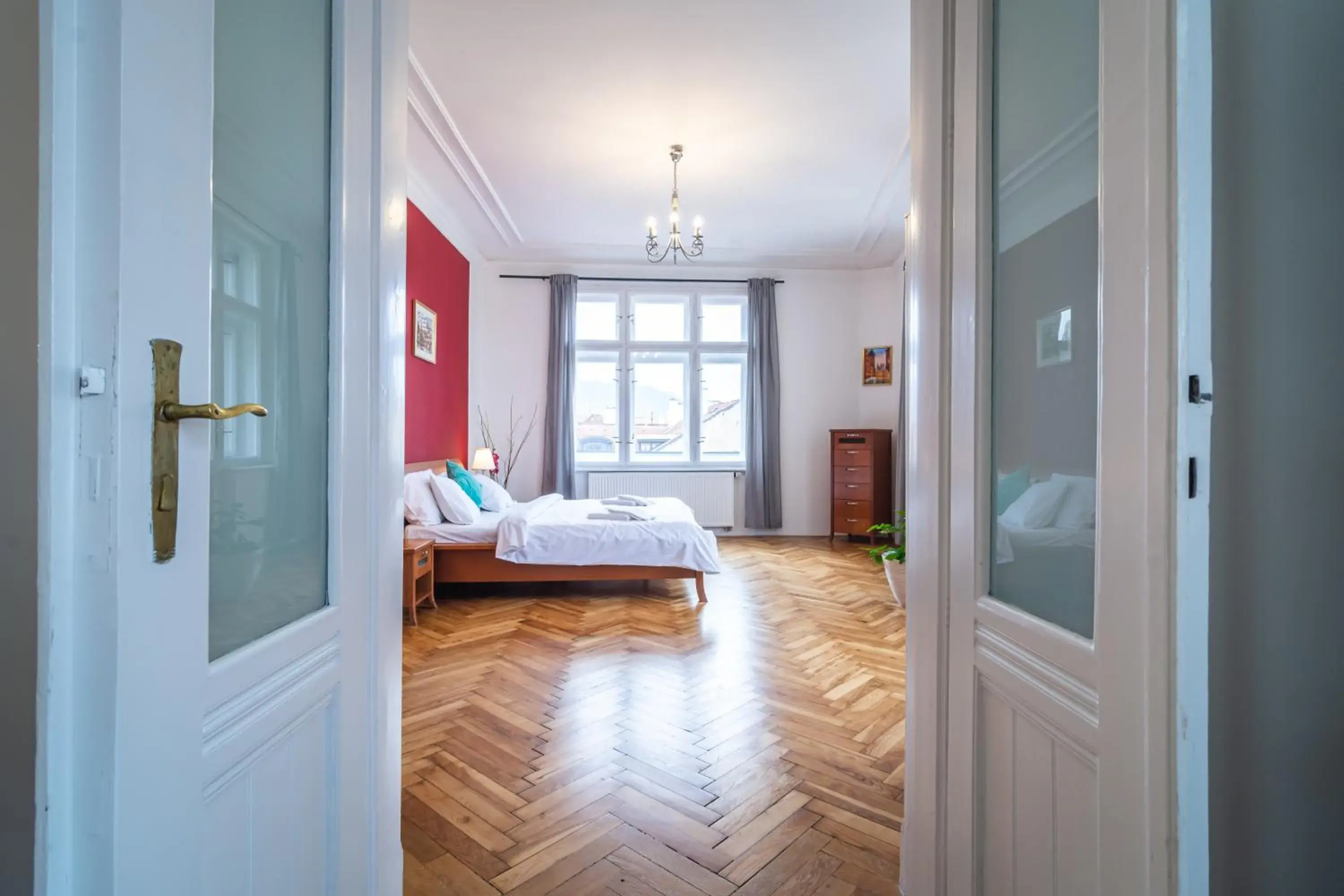 Bedroom, Bed in Royal Road Residence