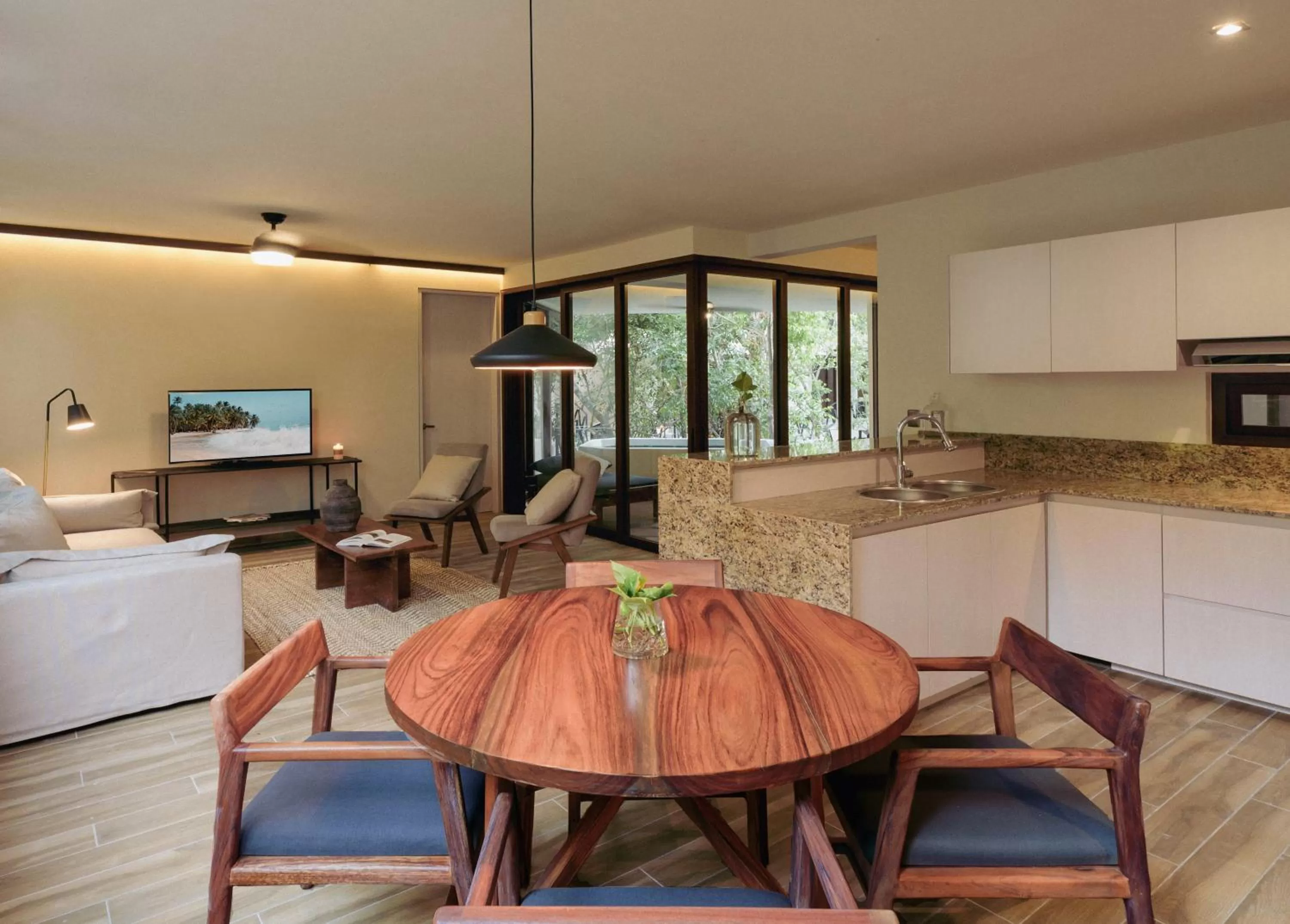 View (from property/room), Dining Area in KASA Hotel Kuyen - Adults Only