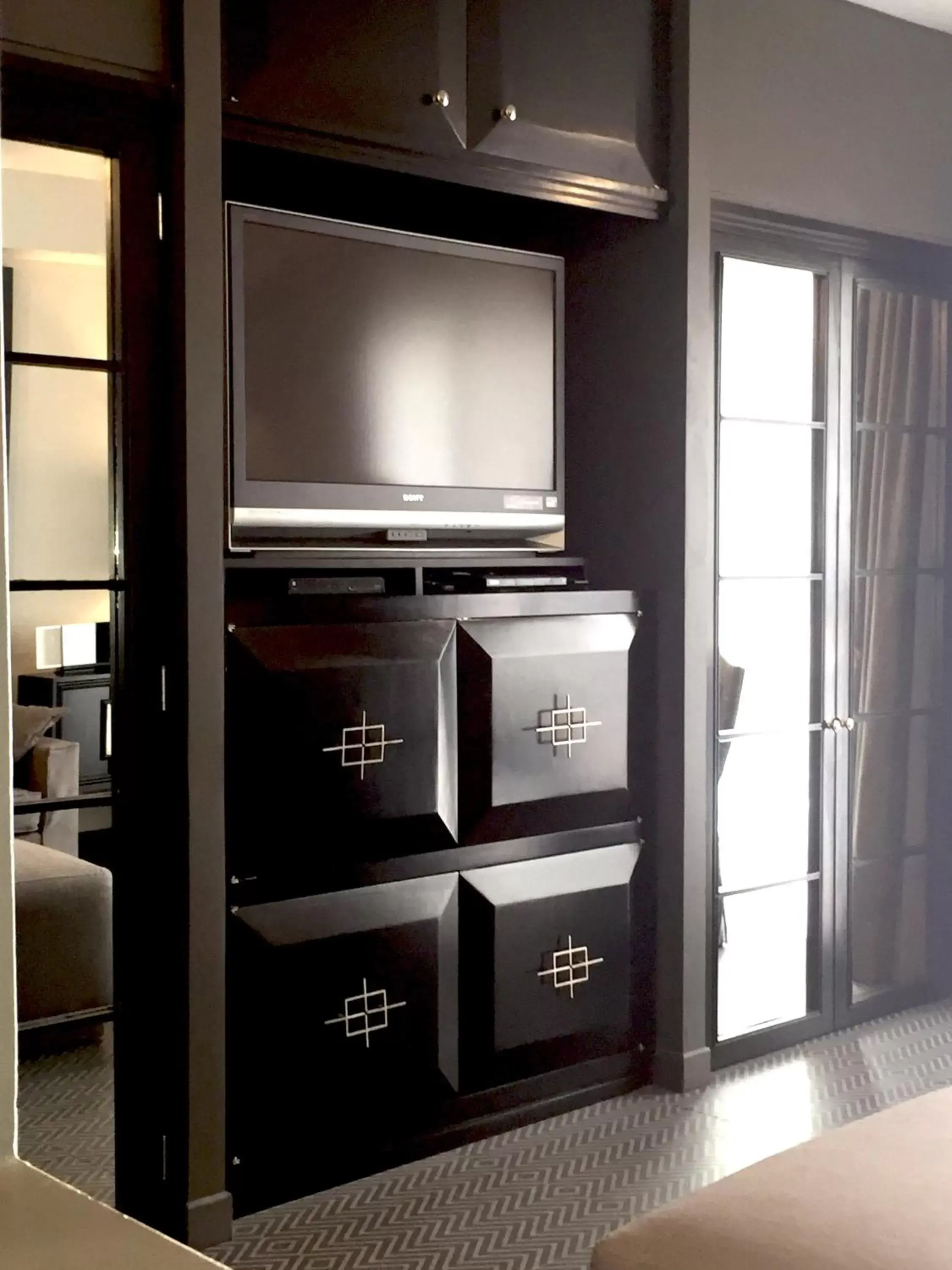 TV and multimedia, Kitchen/Kitchenette in Casa Corp Boutique Suites in Condesa