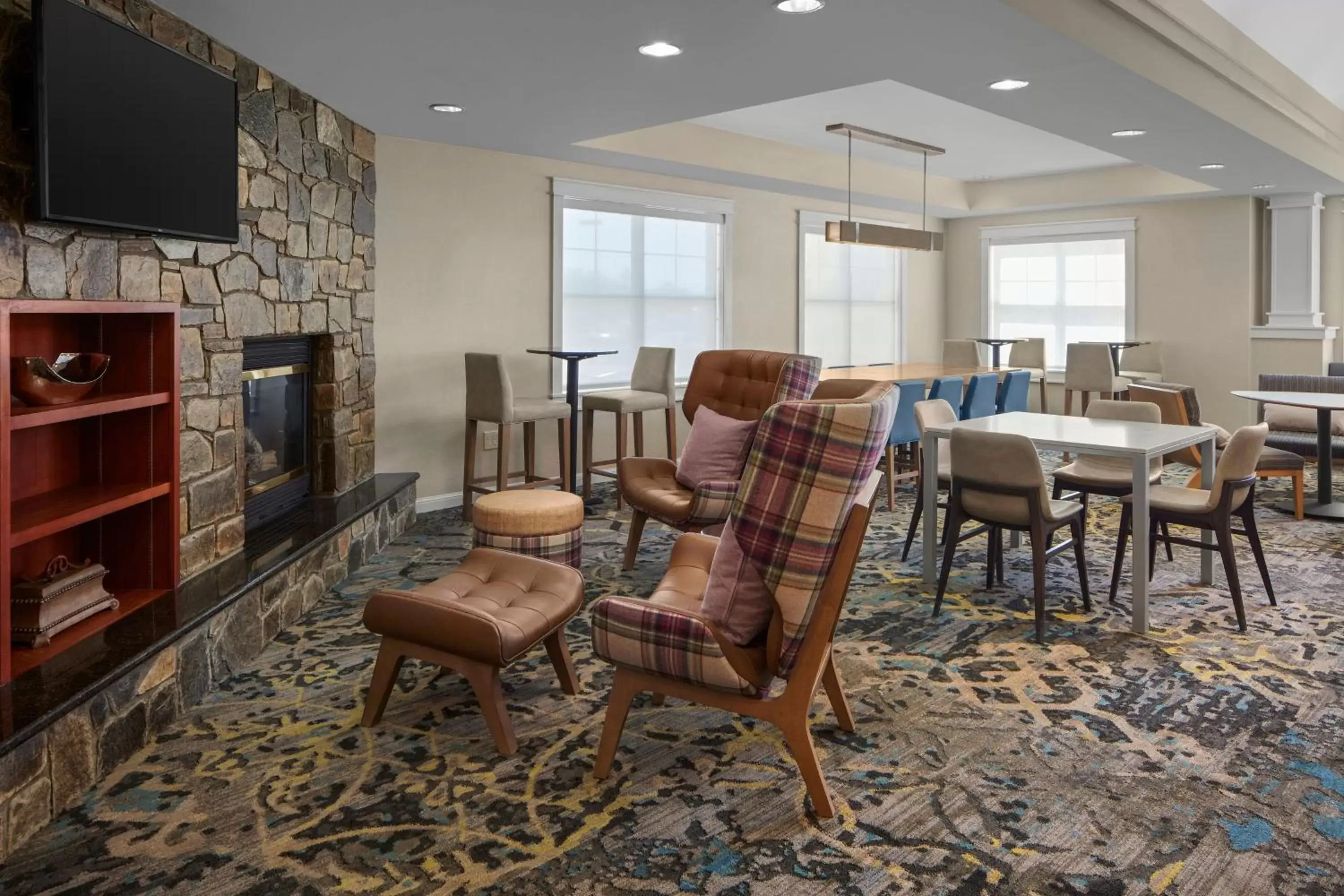 Lobby or reception in Residence Inn Manassas Battlefield Park