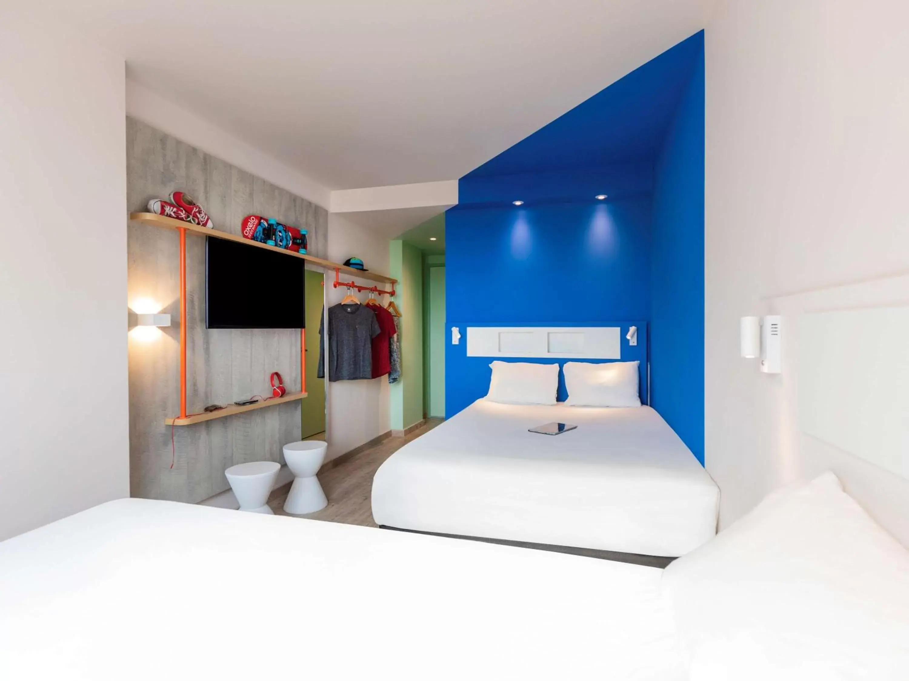 Bedroom, Bed in ibis budget Aguascalientes Norte
