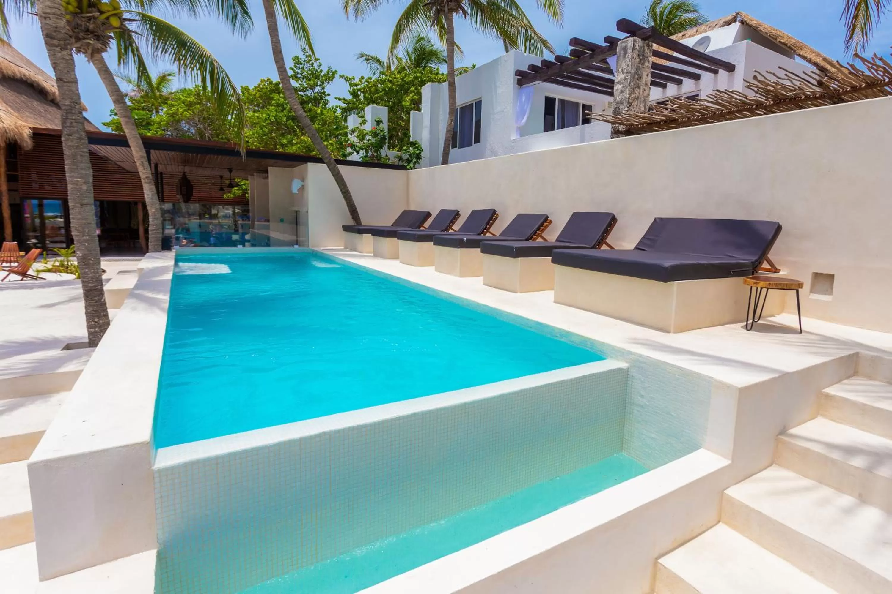 Swimming pool in Lotus Beach Hotel - Adults Only