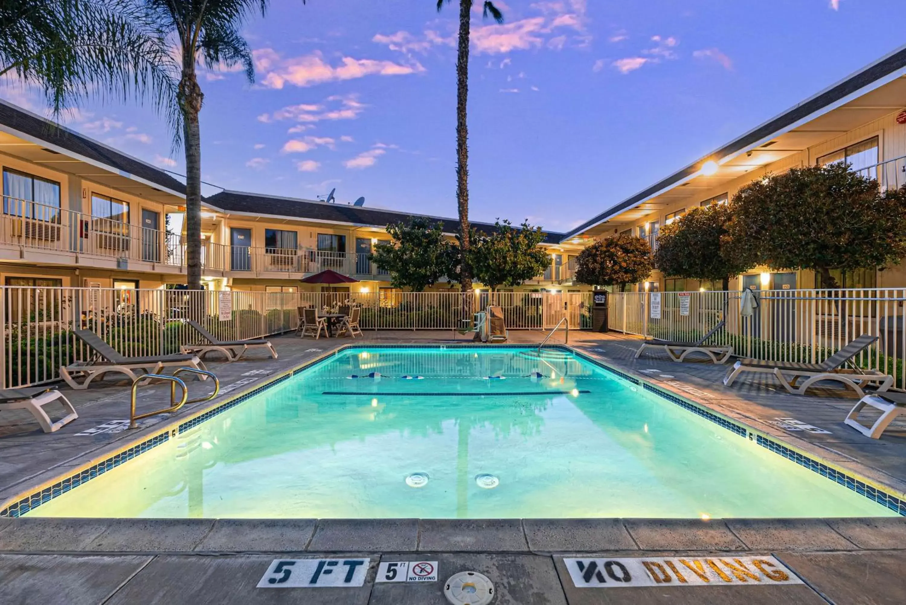 Pool view, Swimming Pool in Motel 6-Temecula, CA - Historic Old Town