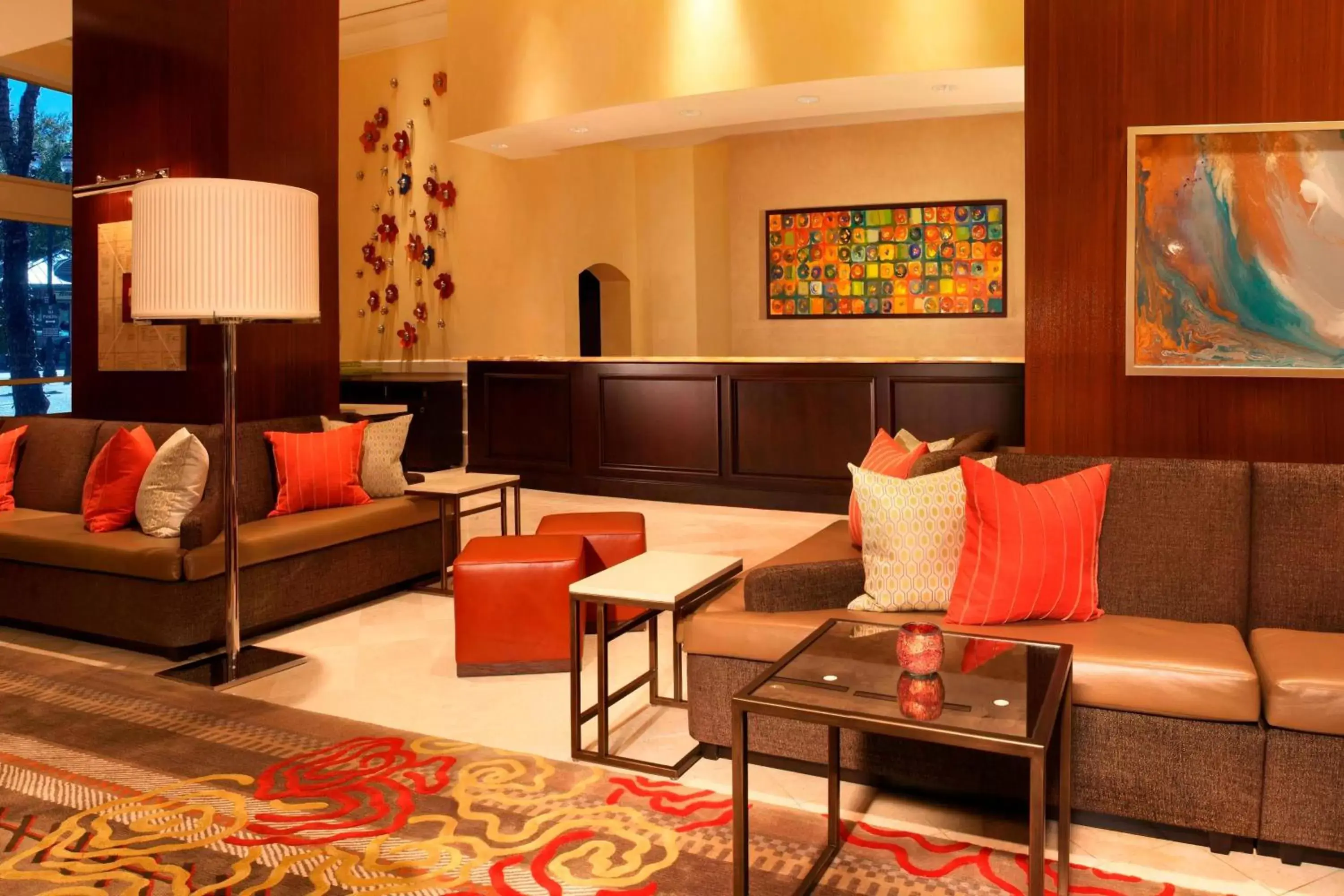 Lobby or reception, Seating Area in Houston Marriott Sugar Land