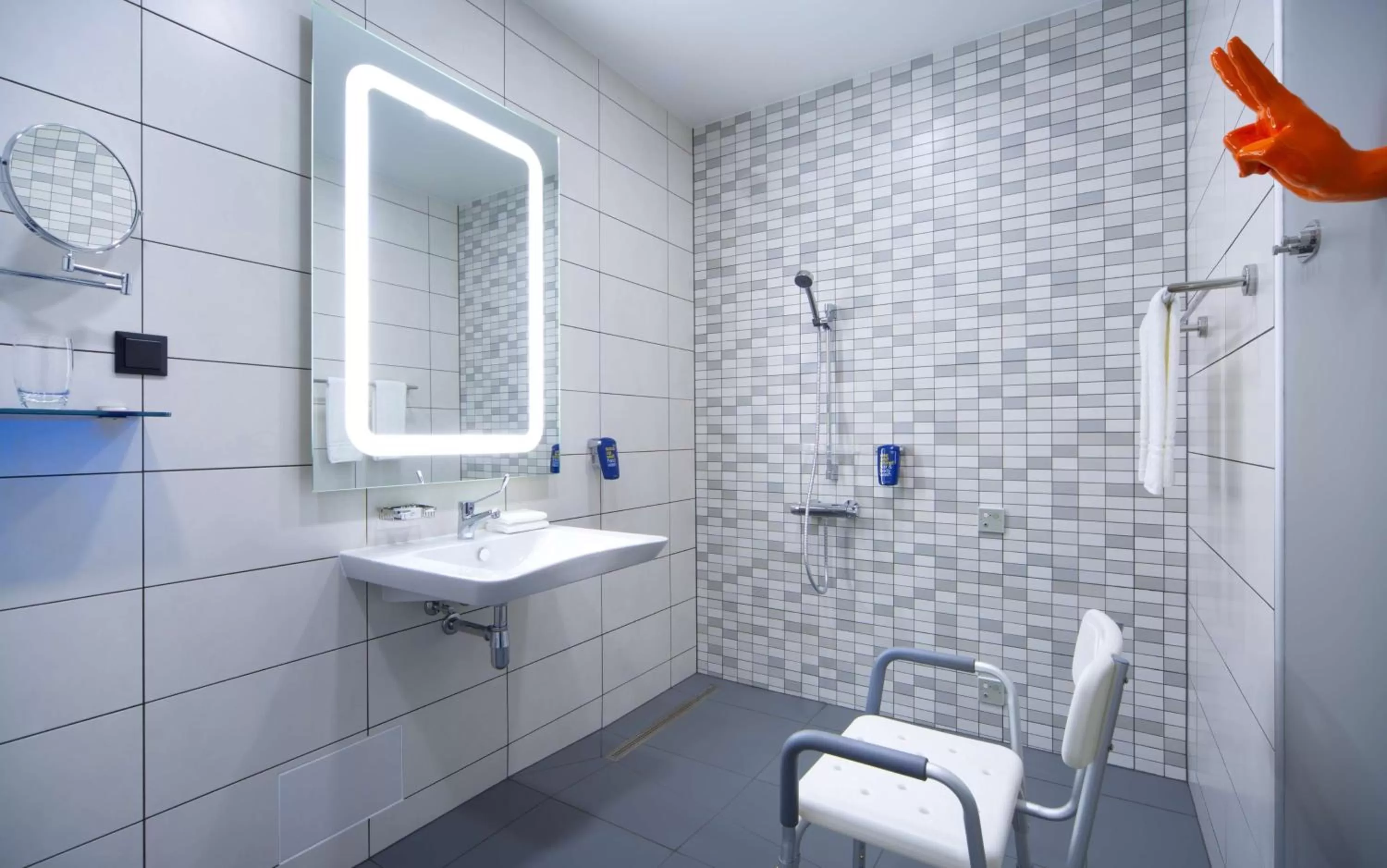 Bathroom in Park Inn by Radisson Residence Riga Barona