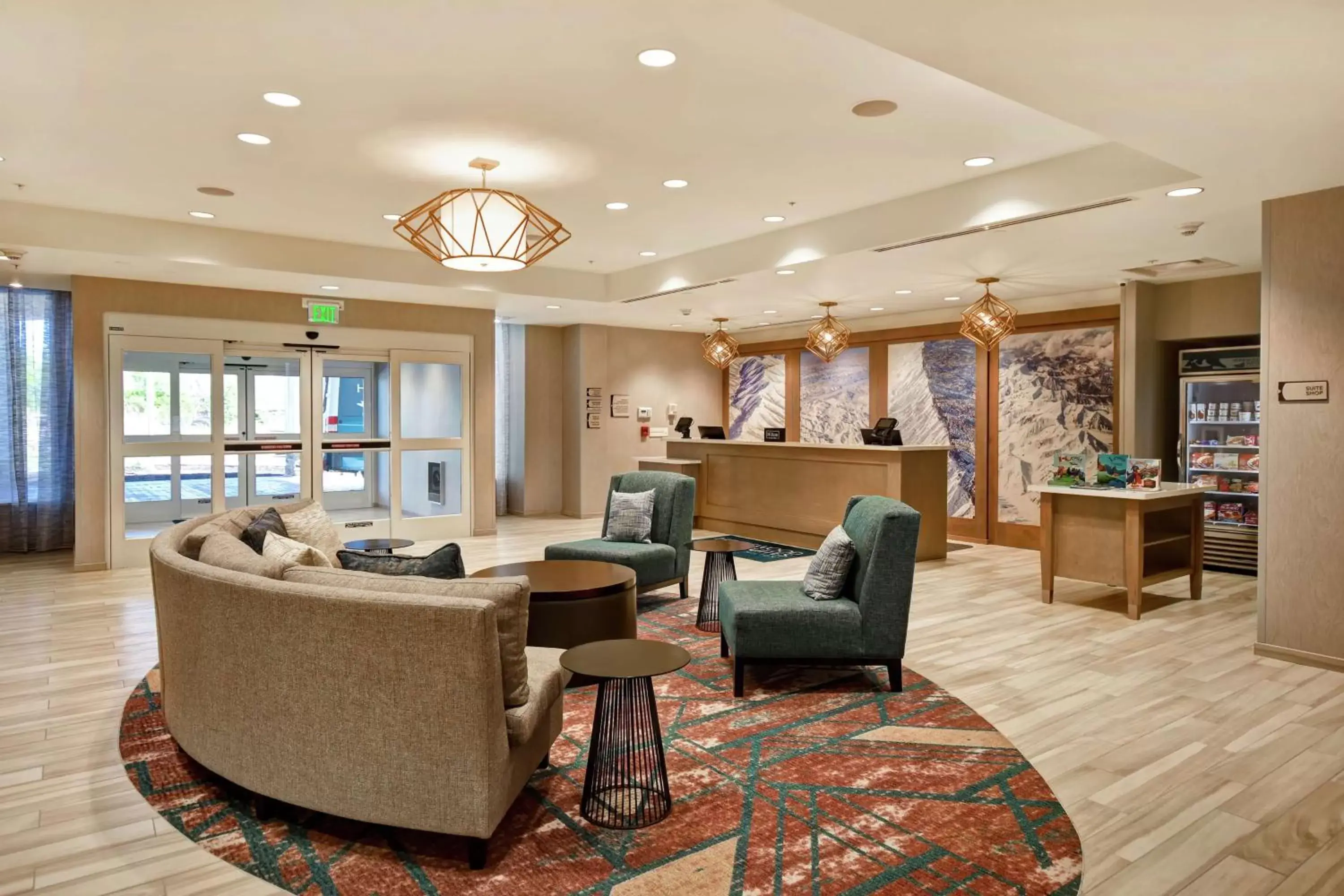Lobby or reception in Homewood Suites By Hilton Salt Lake City Airport