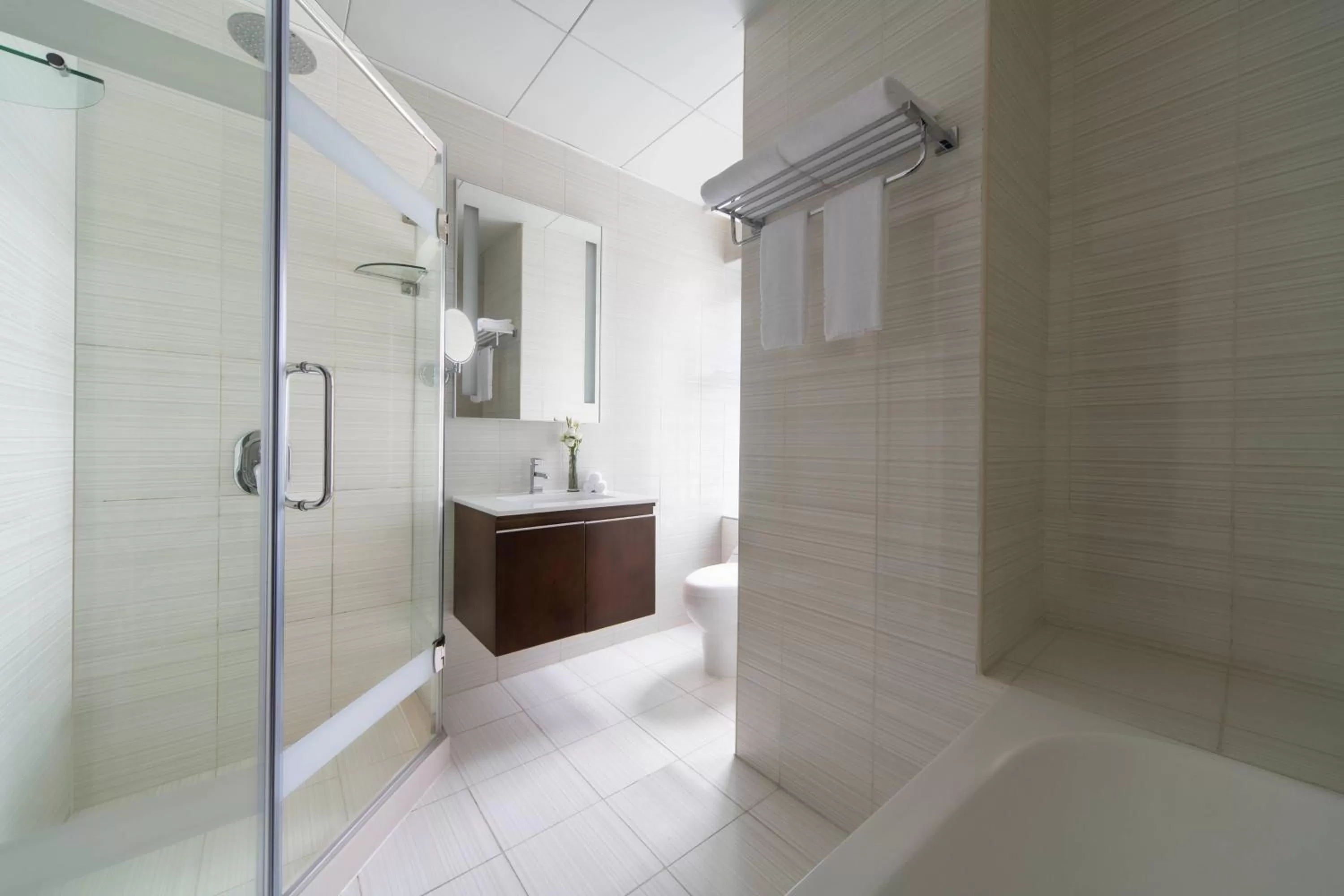 Bathroom in Marriott Executive Apartments City Center Doha
