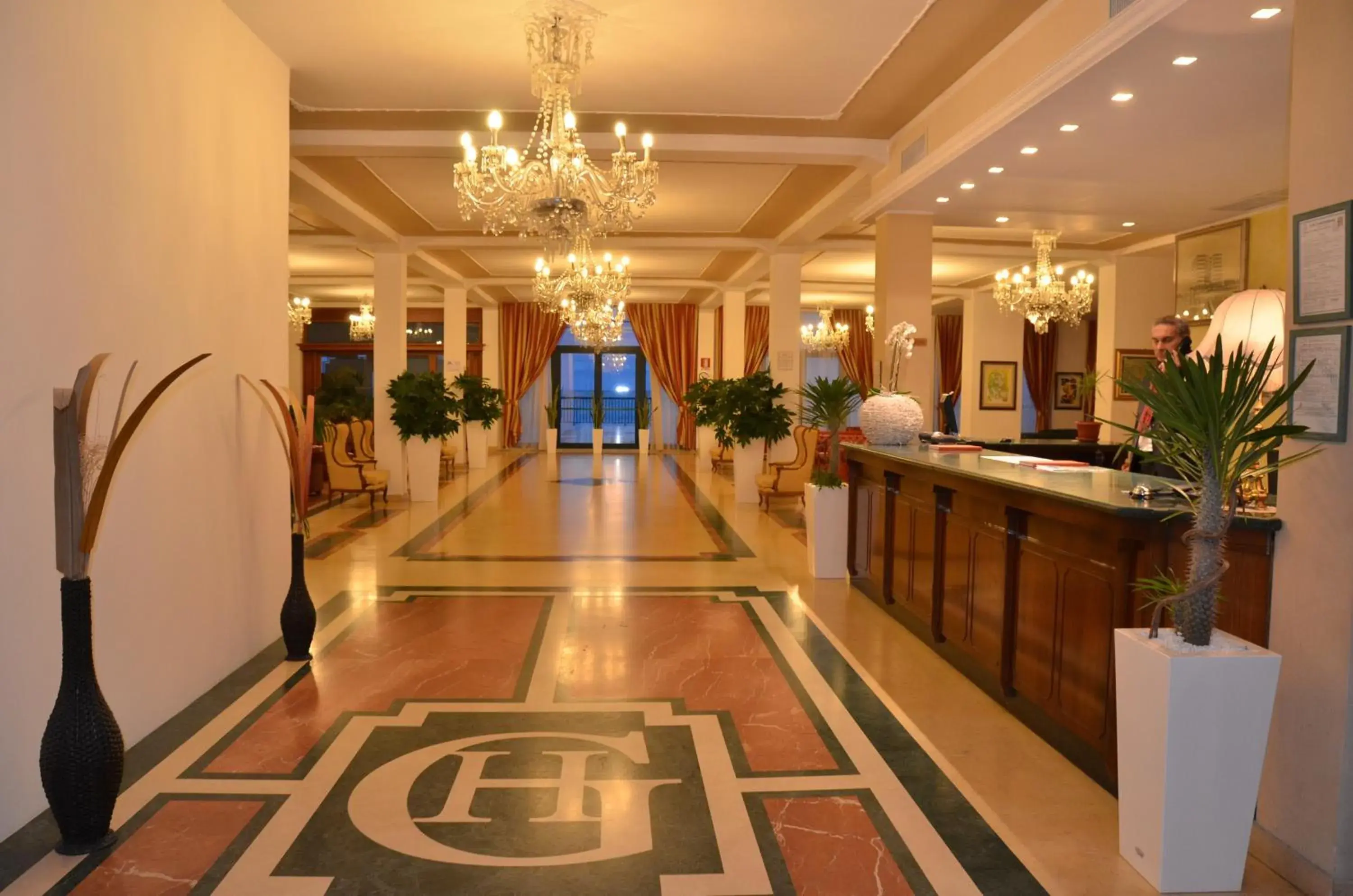 Lobby or reception, Lobby/Reception in Grand Hotel Montesilvano