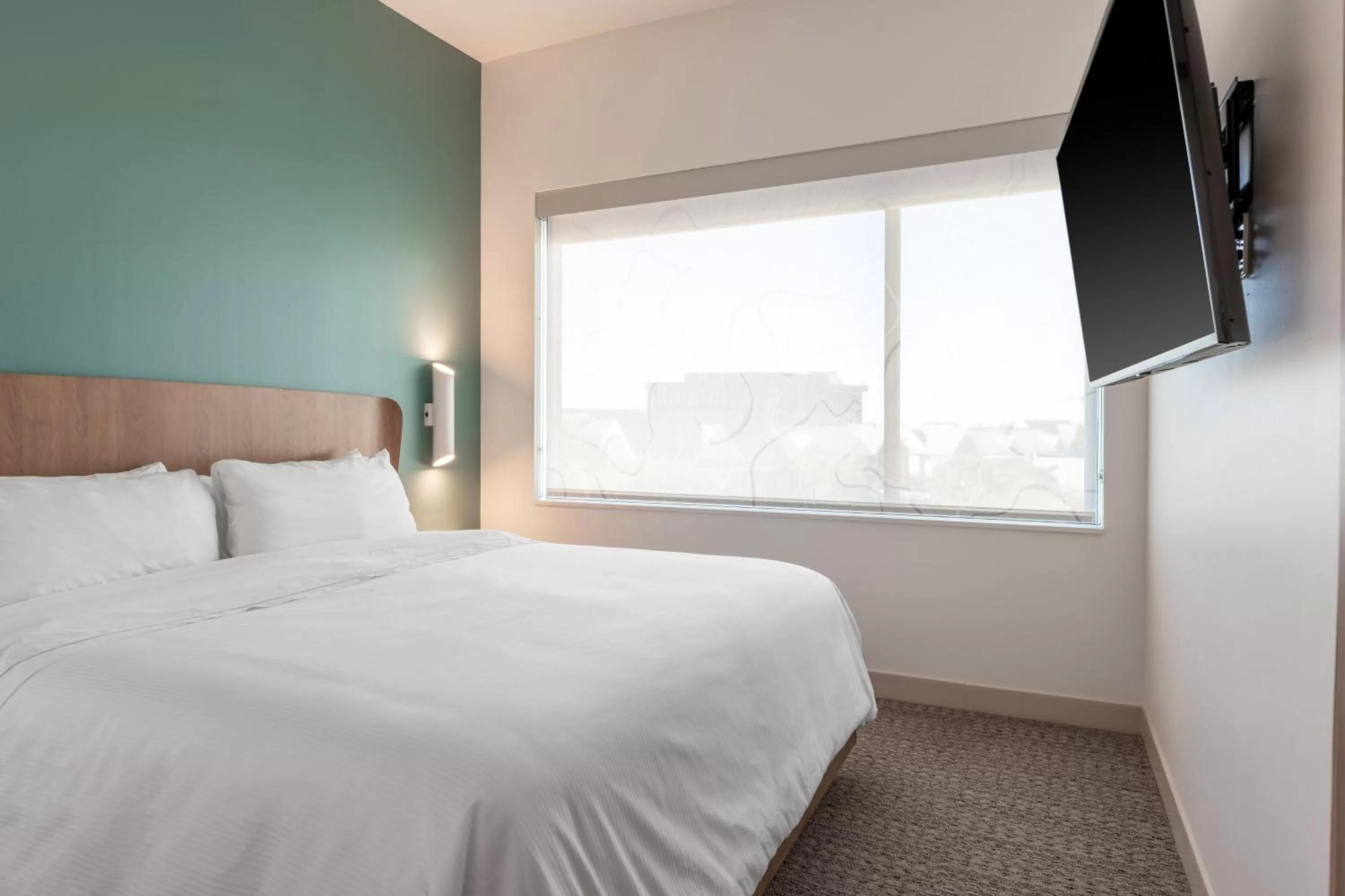 Bedroom, Bed in Element Dallas Richardson