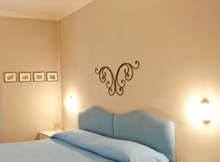 Bed in Hotel Locanda Mel