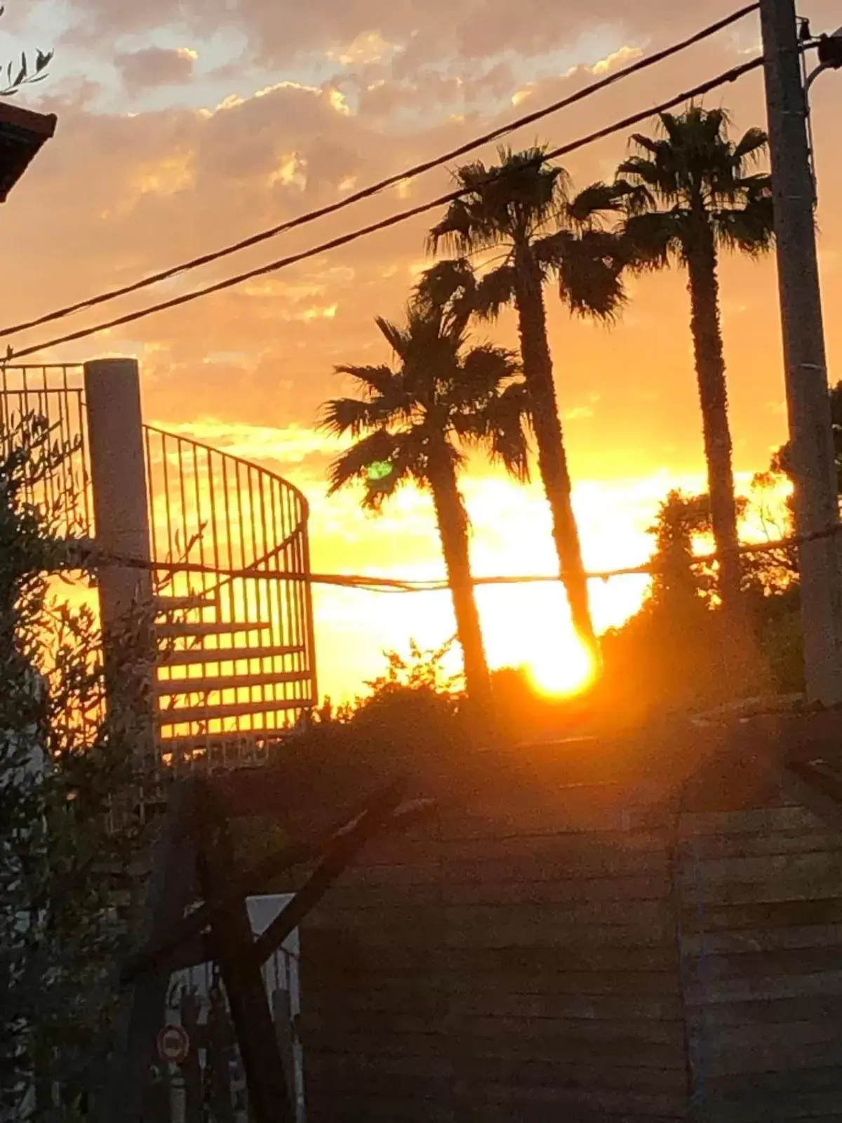 Garden, Sunrise/Sunset in Hôtel des Moulins