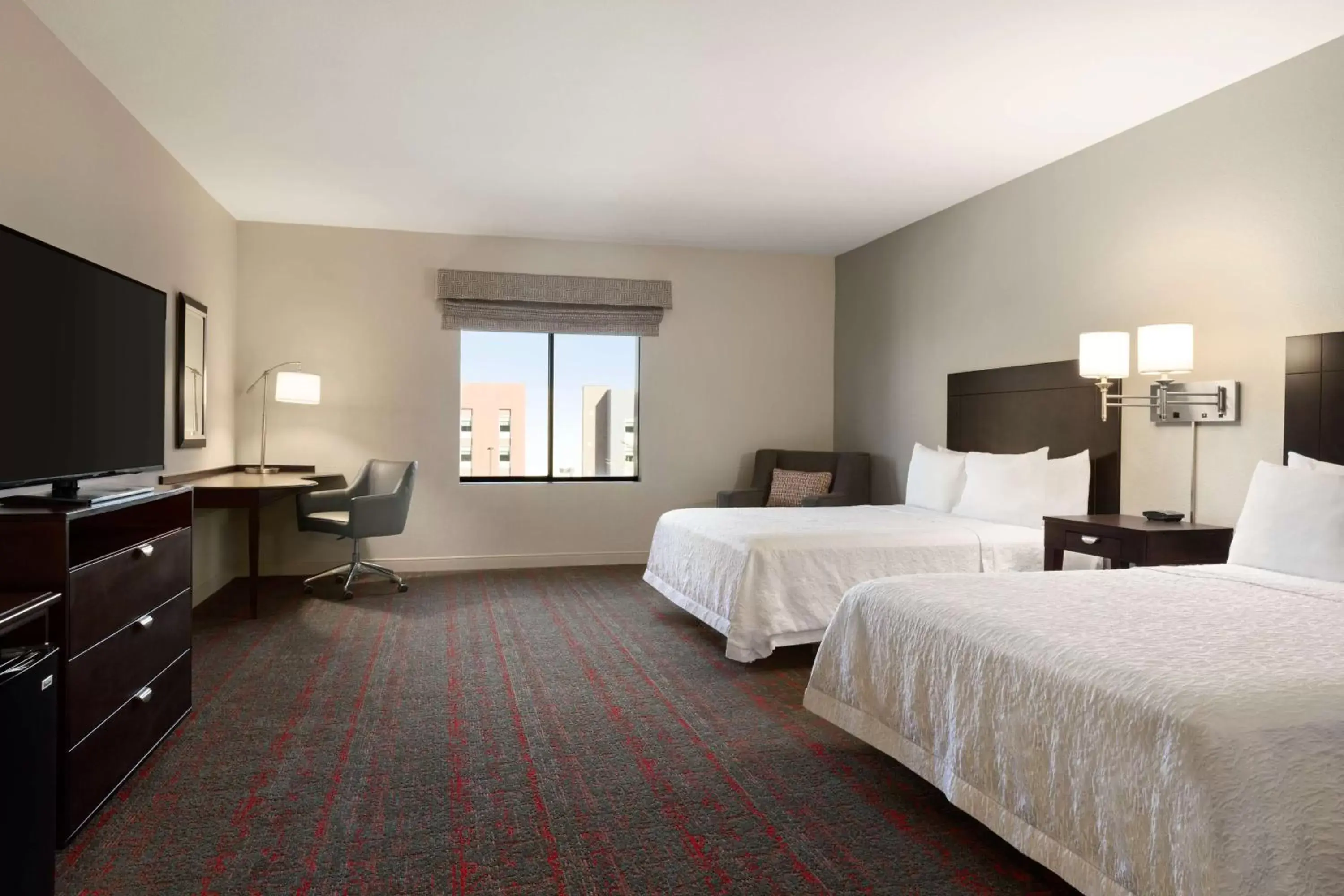 Queen Room with Two Queen Beds - Disability Access with Bathtub in Hampton Inn & Suites Phoenix Glendale-Westgate