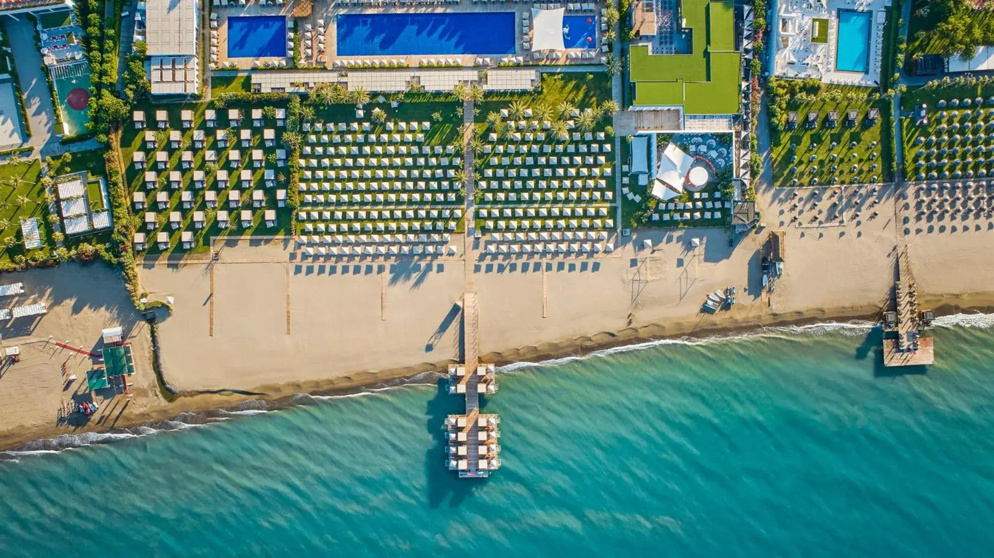 Beach, Bird's-eye View in Maxx Royal Belek Golf Resort 